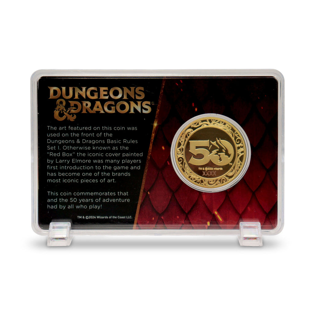 Product image Dungeons & Dragons - 50th Anniversary Collector's Coin Limited Edition