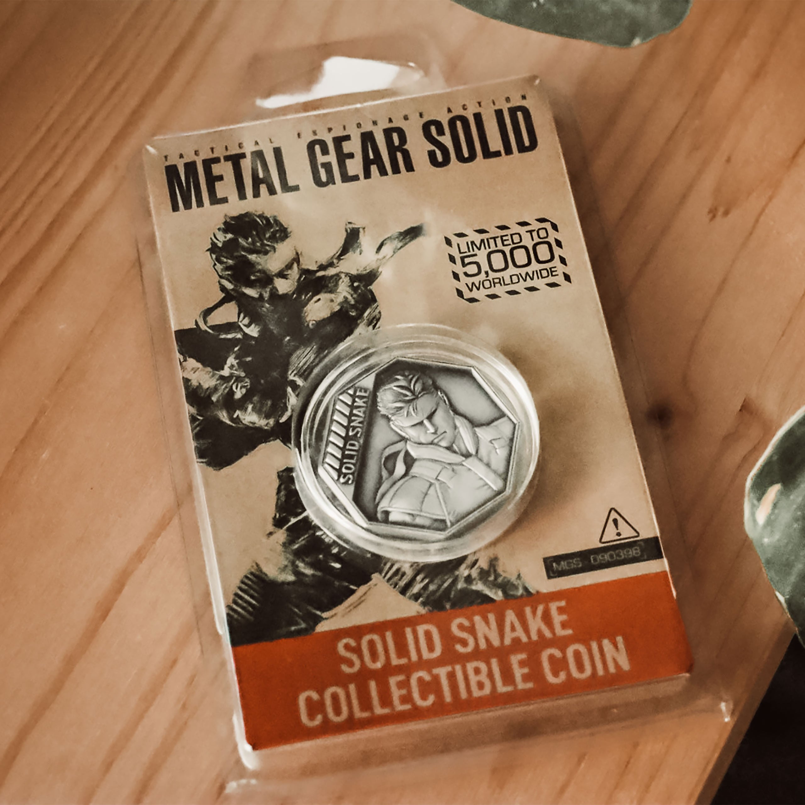Product image Metal Gear Solid - Solid Snake Collector's Coin Limited Edition