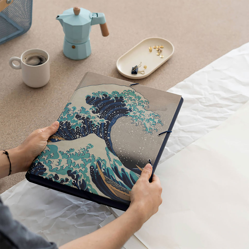 Zdjęcie produktu Wielka Fala w Kanagawie - Katsushika Hokusai Teczka na dokumenty