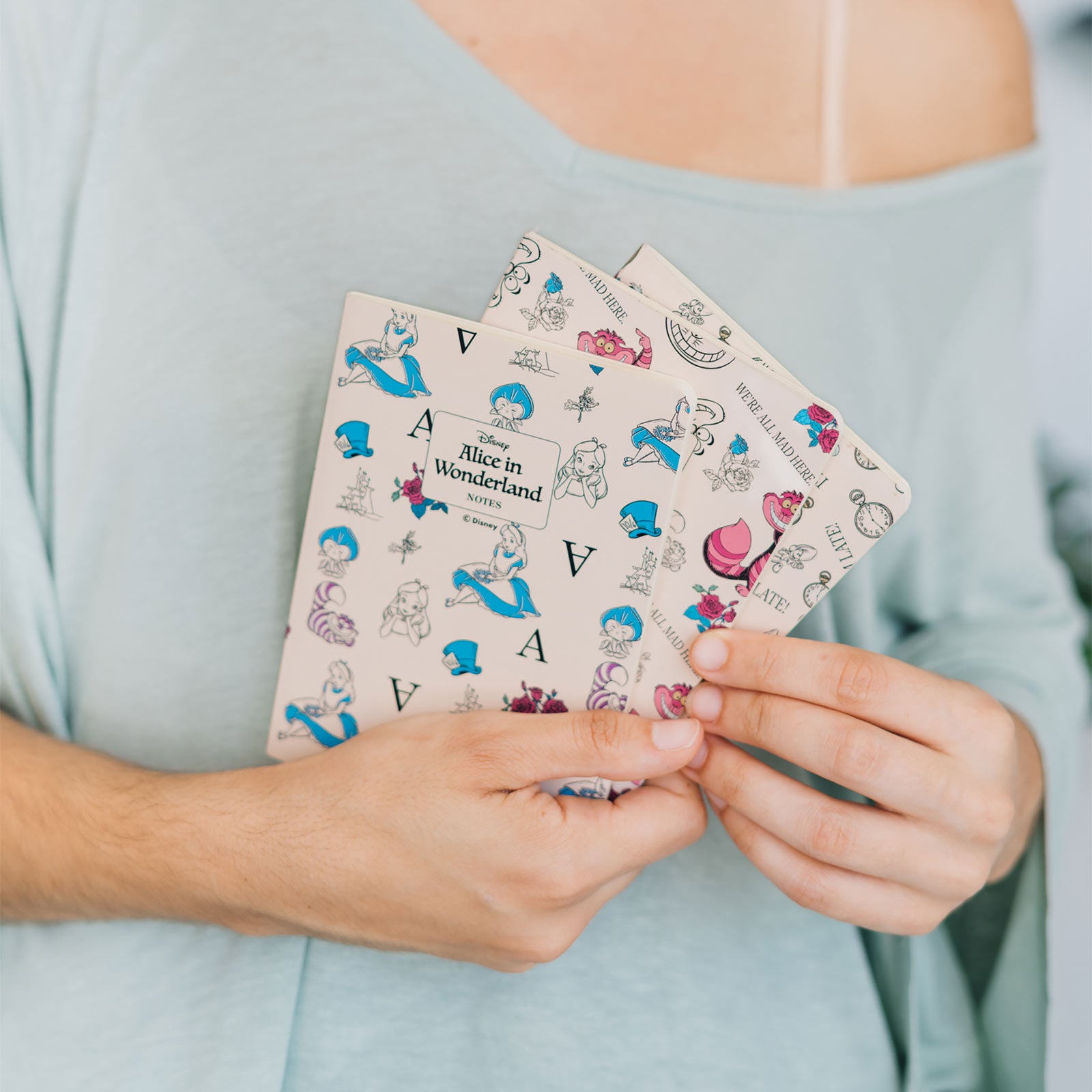 Zdjęcie produktu Alicja w Krainie Czarów - Zestaw 3 notesów