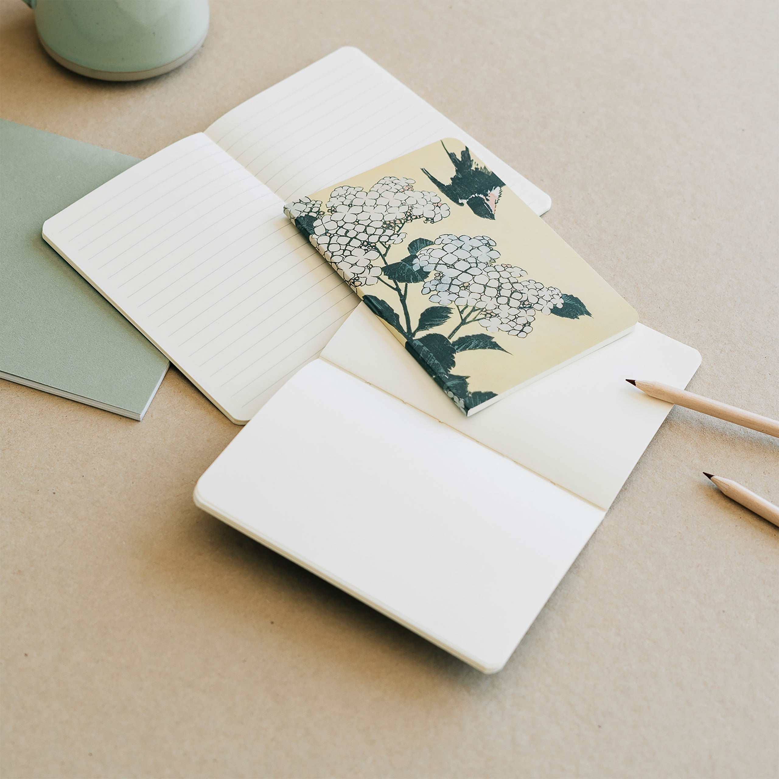 Zdjęcie produktu Wielka Fala w Kanagawie - Katsushika Hokusai Zestaw 3 Notesów