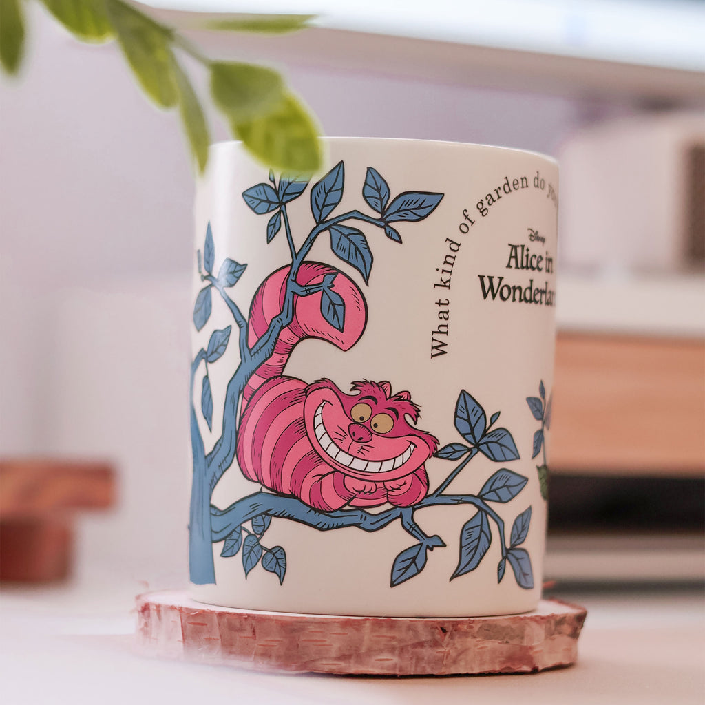 Zdjęcie produktu Alicja w Krainie Czarów - Uchwyt na długopisy z kwiatami