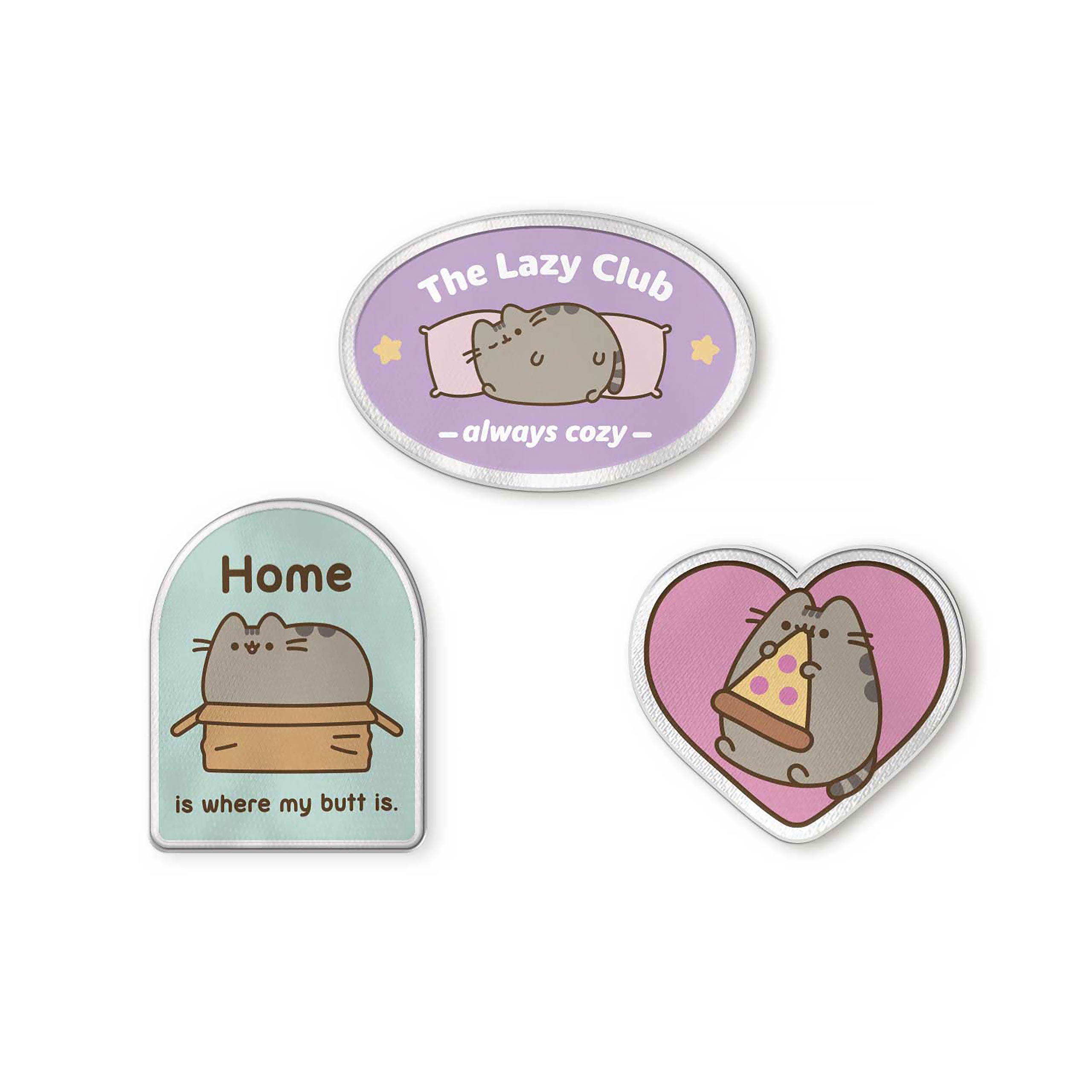 Zdjęcie produktu Pusheen - Zestaw naszywek 3 szt.