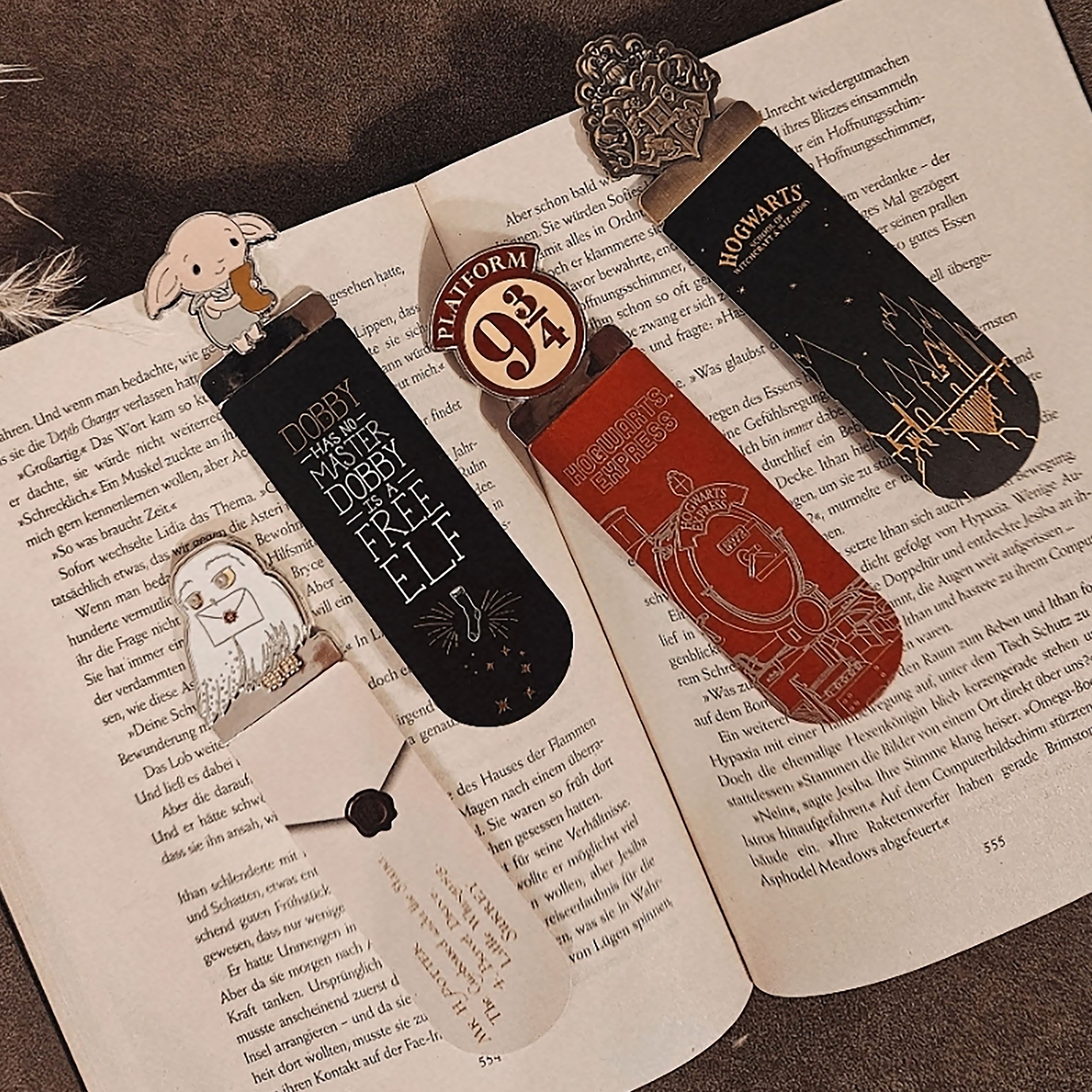 Zdjęcie produktu Harry Potter - Zestaw 4 zakładek