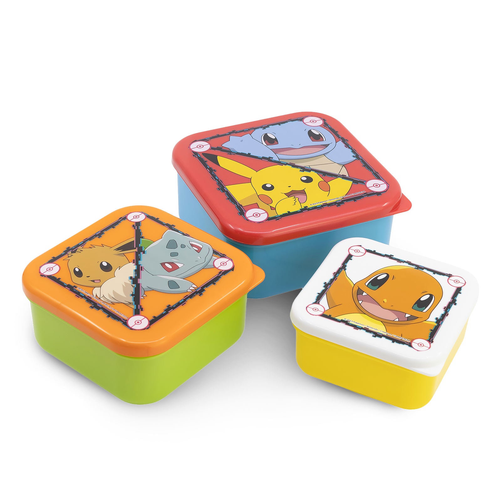 Zdjęcie produktu Pokémon - Zestaw śniadaniówek Starter 3 sztuki