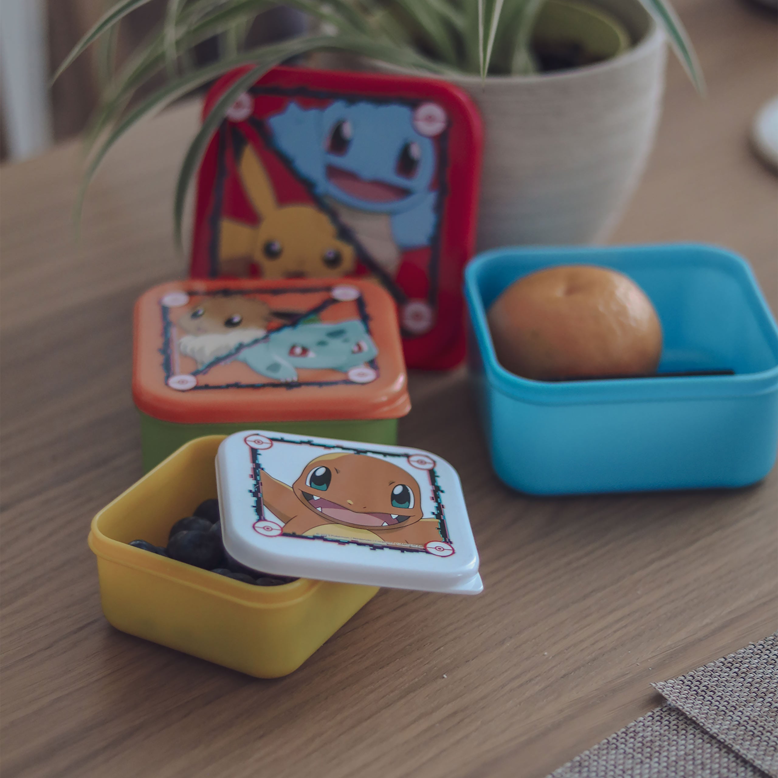 Zdjęcie produktu Pokémon - Zestaw śniadaniówek Starter 3 sztuki