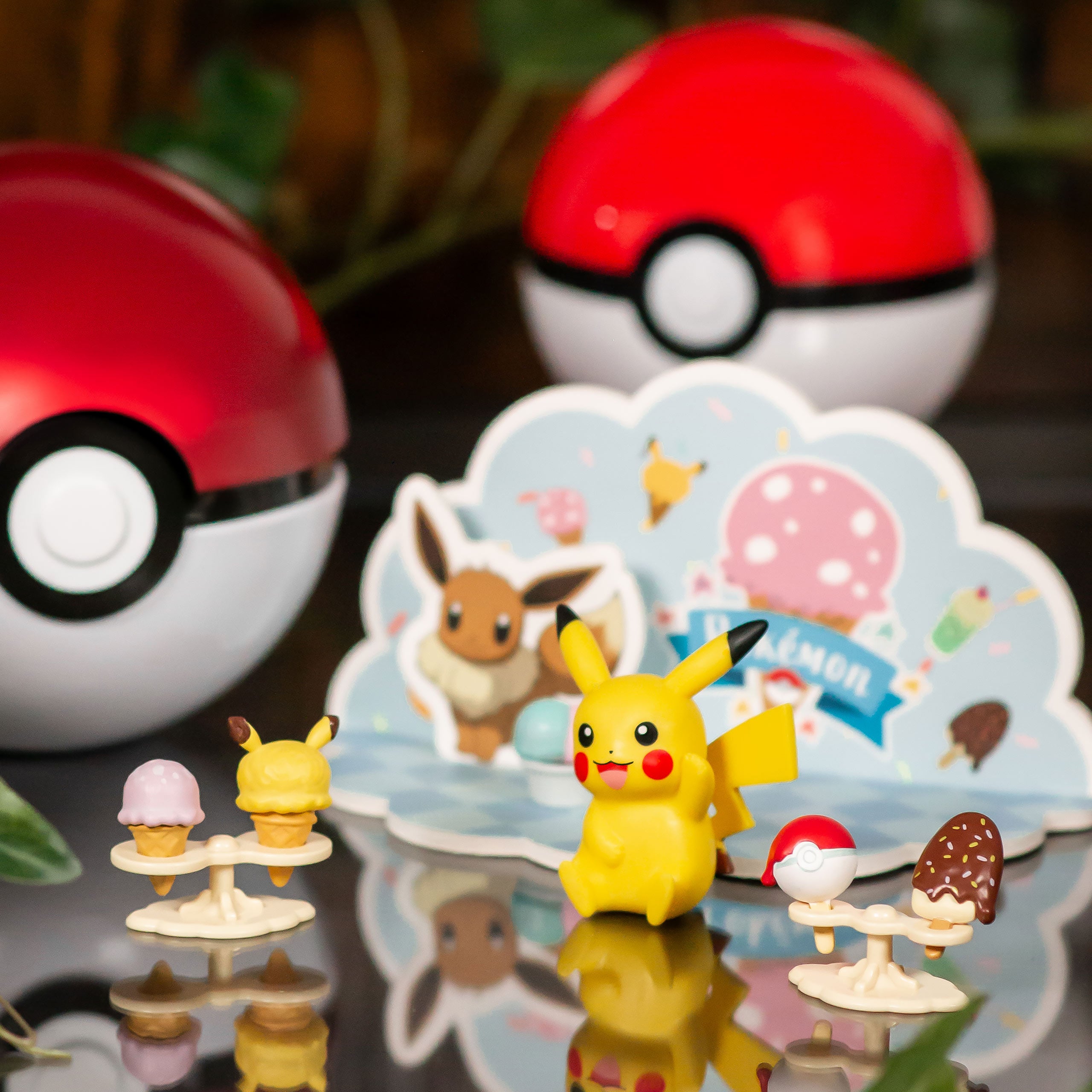 Zdjęcie produktu Pokemon - Pikachu Lody 3D SCENE Figurka