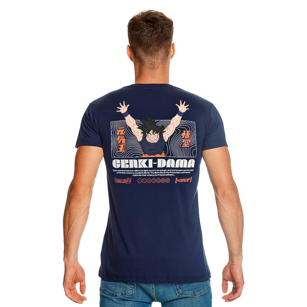 Zdjęcie produktu Dragon Ball Super - Genki Dama T-Shirt niebieskie
