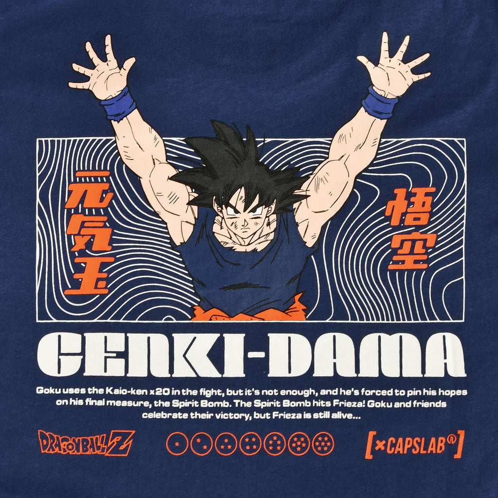 Zdjęcie produktu Dragon Ball Super - Genki Dama T-Shirt niebieskie