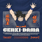 Zdjęcie produktu Dragon Ball Super - Genki Dama T-Shirt niebieskie