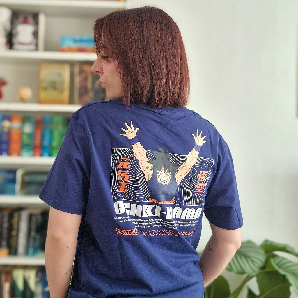 Zdjęcie produktu Dragon Ball Super - Genki Dama T-Shirt niebieskie