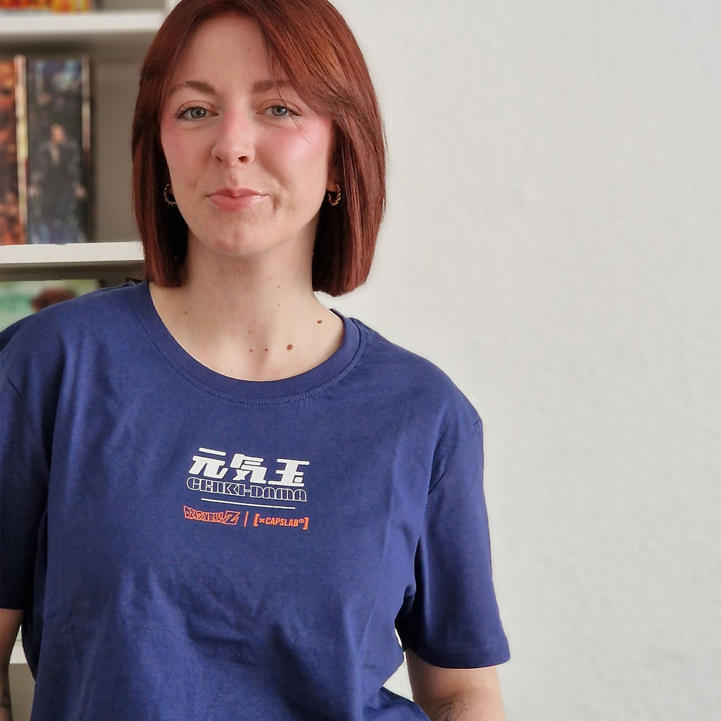 Zdjęcie produktu Dragon Ball Super - Genki Dama T-Shirt niebieskie