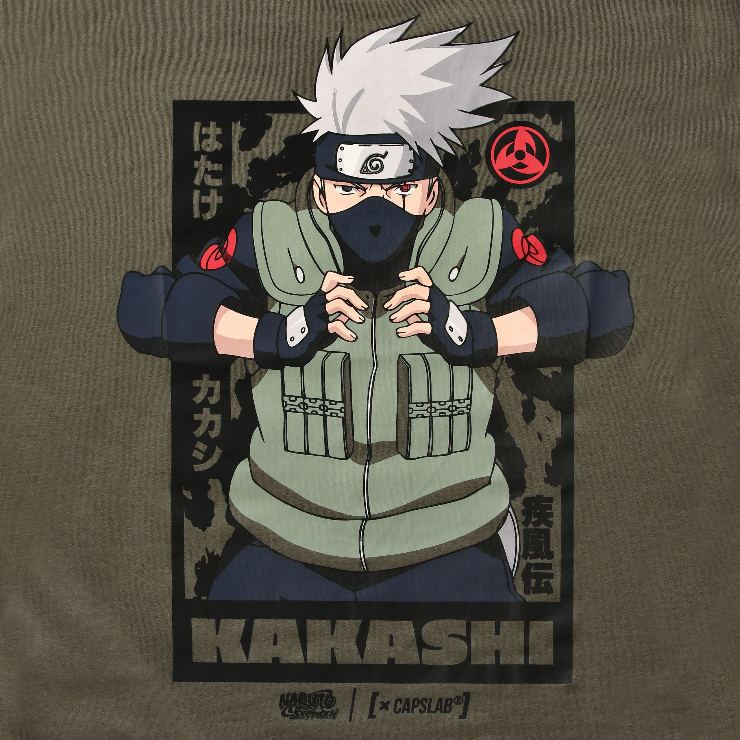 Product image Naruto Shippuden - Kakashi T-Shirt green