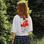 Zdjęcie produktu One Piece - Luffy Capslab Oversize T-Shirt biały