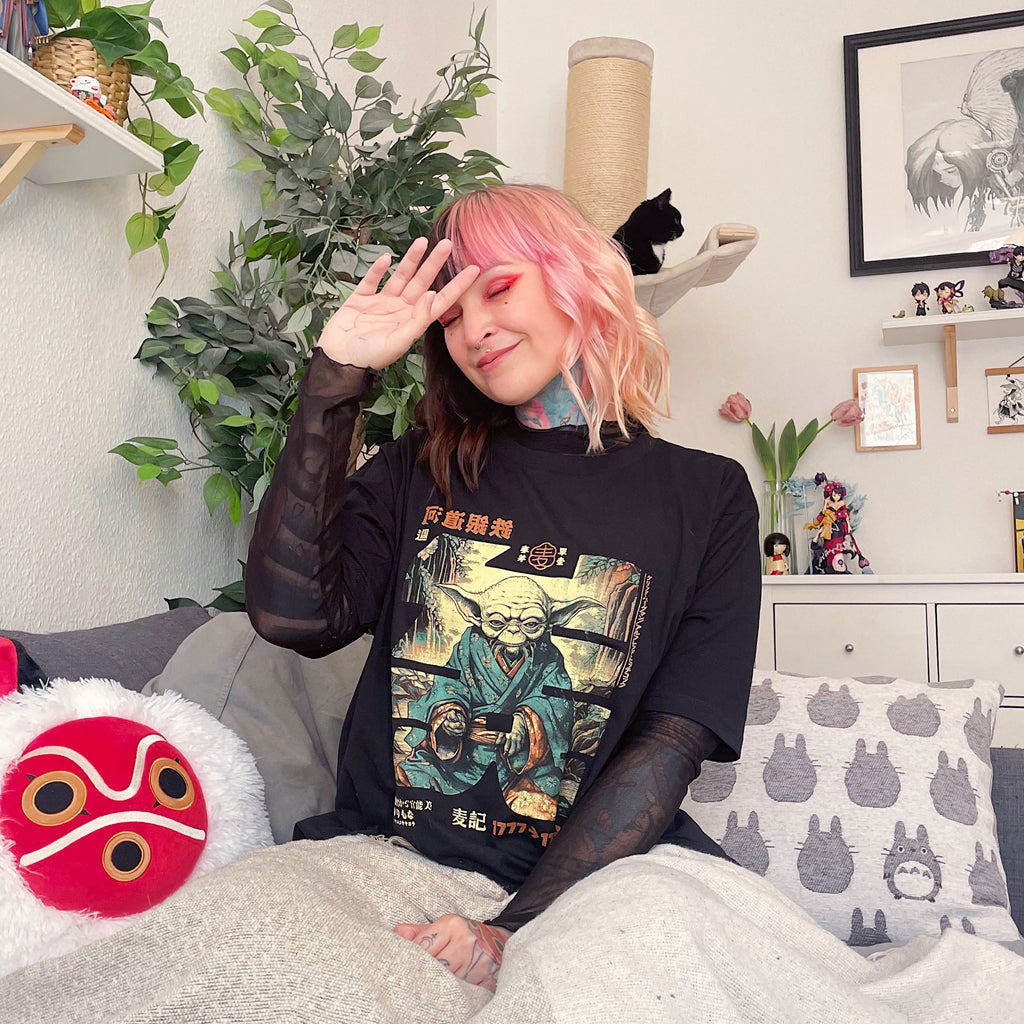 Zdjęcie produktu The Force Calligraphy T-Shirt dla fanów Star Wars czarne