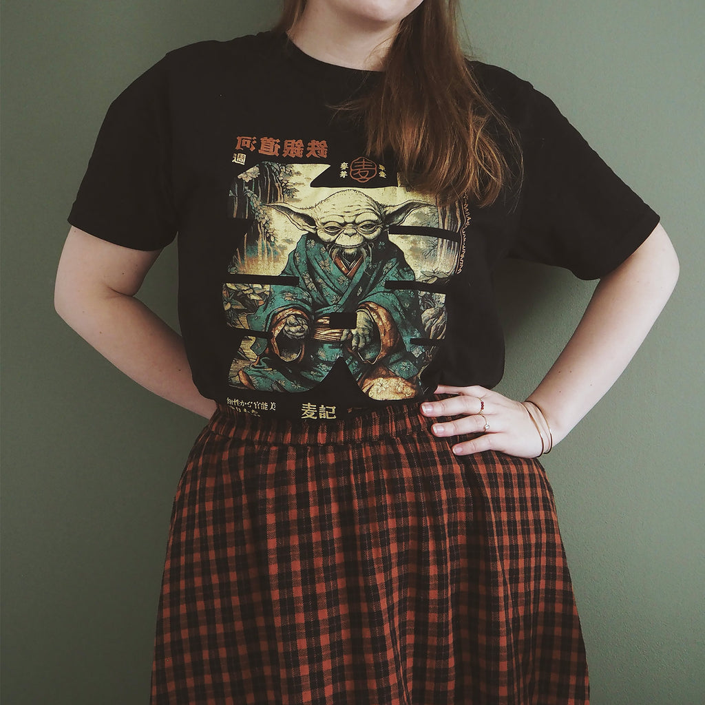 Zdjęcie produktu The Force Calligraphy T-Shirt dla fanów Star Wars czarne