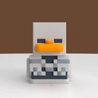 Zdjęcie produktu Minecraft - Skeleton Mini TUBBZ Kaczka Dekoracyjna