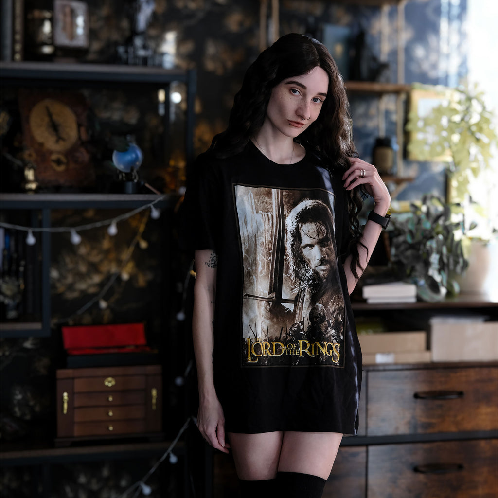 Product image Aragorn Hero T-Shirt black - The Lord of the Rings