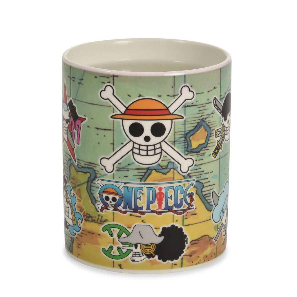 Zdjęcie produktu One Piece - Mapa South Blue Kubek z efektem termicznym