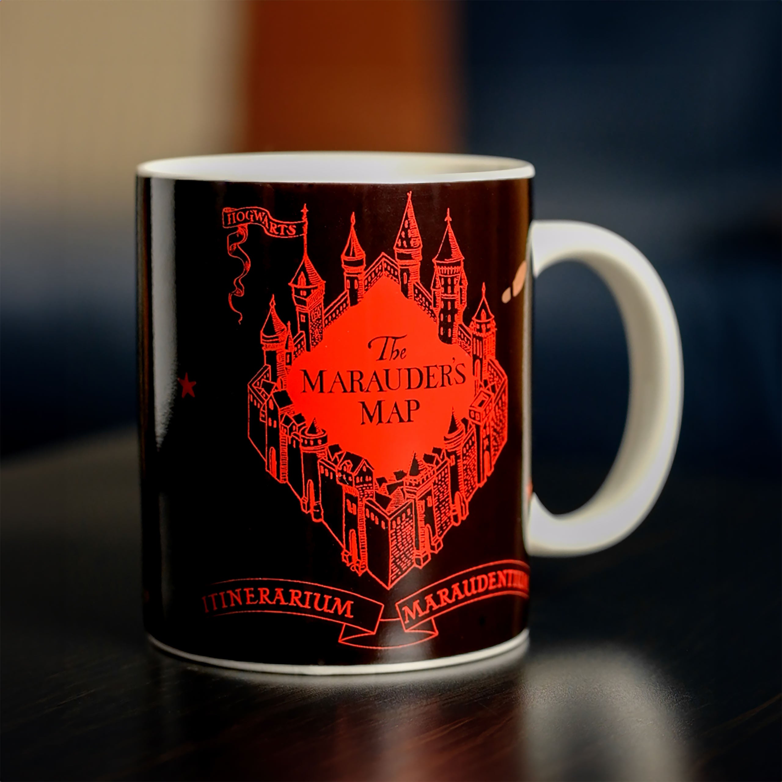 Zdjęcie produktu Harry Potter - Mapa Huncwotów Kubek z efektem termicznym