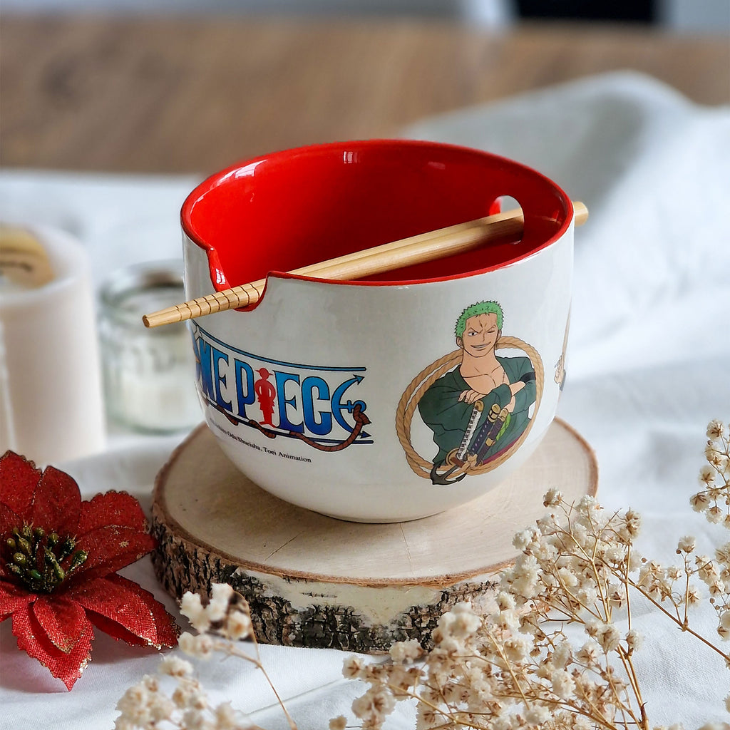 Product image One Piece - Monkey D. Luffy Ramen Bowl with Chopsticks