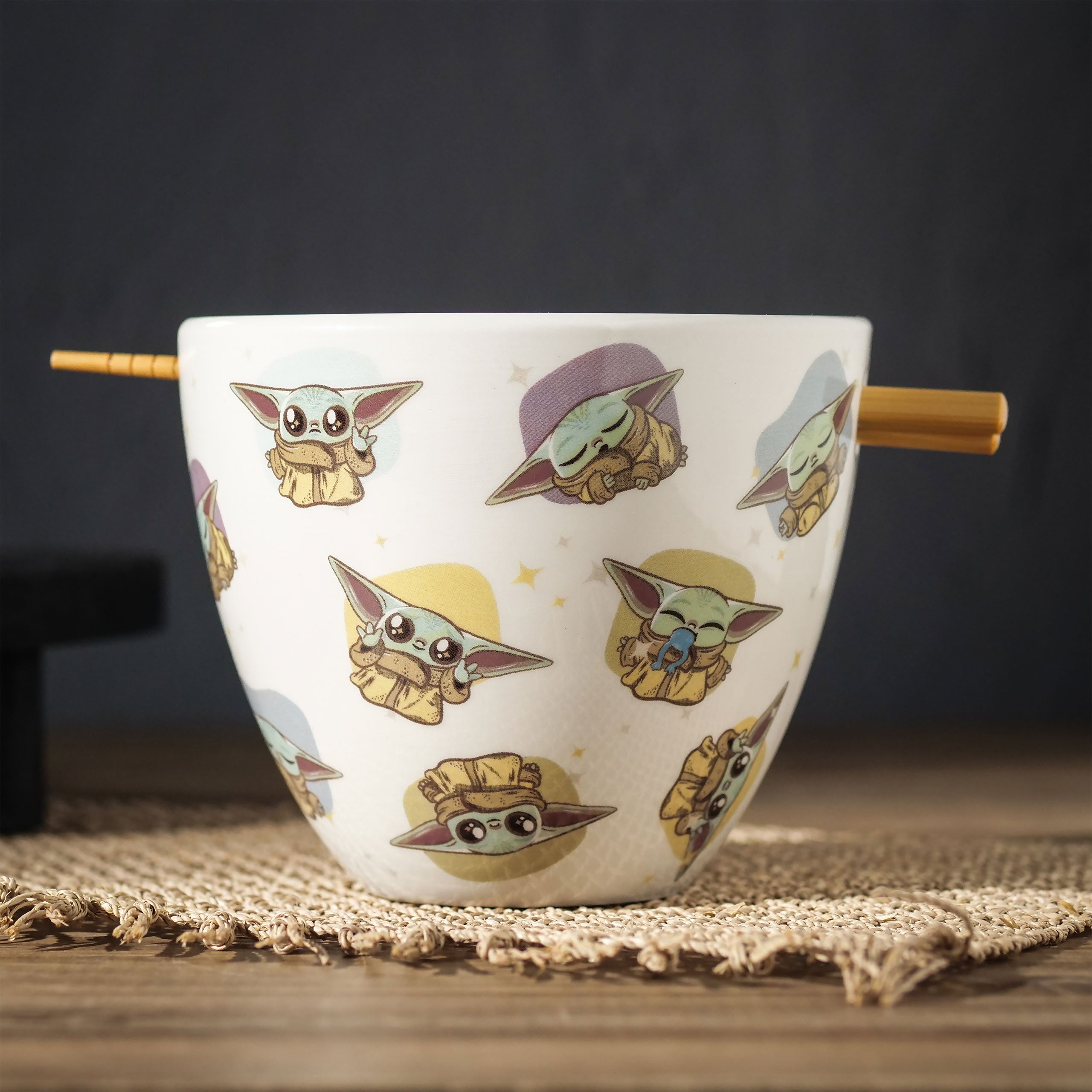 Zdjęcie produktu Miska Ramen Grogu z pałeczkami - Star Wars The Mandalorian