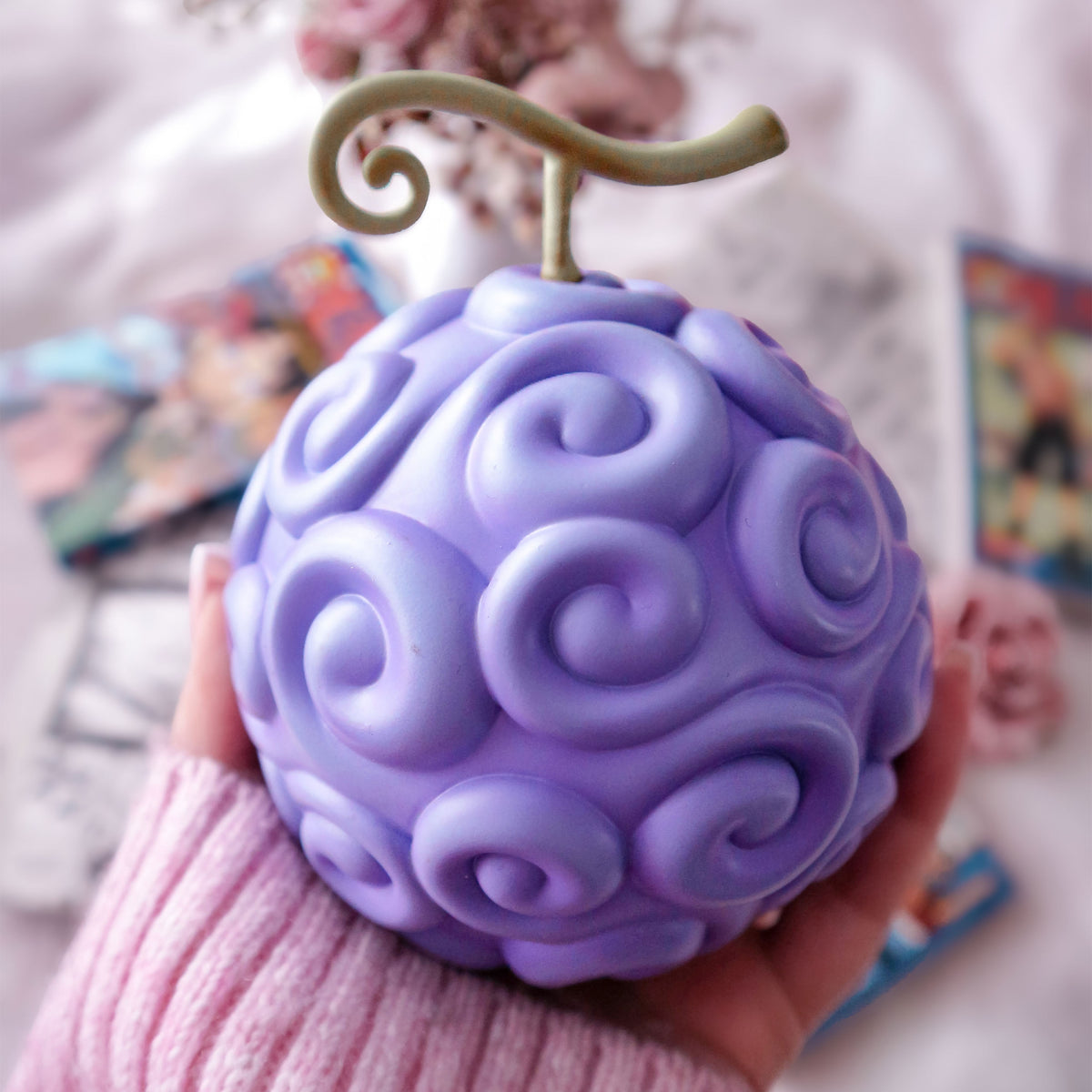 Zdjęcie produktu Replika Owocu Diabła Gomu Gomu w pudełku prezentowym - One Piece
