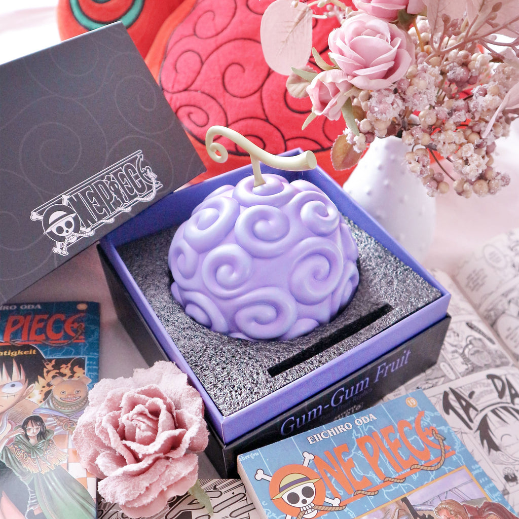 Zdjęcie produktu Replika Owocu Diabła Gomu Gomu w pudełku prezentowym - One Piece