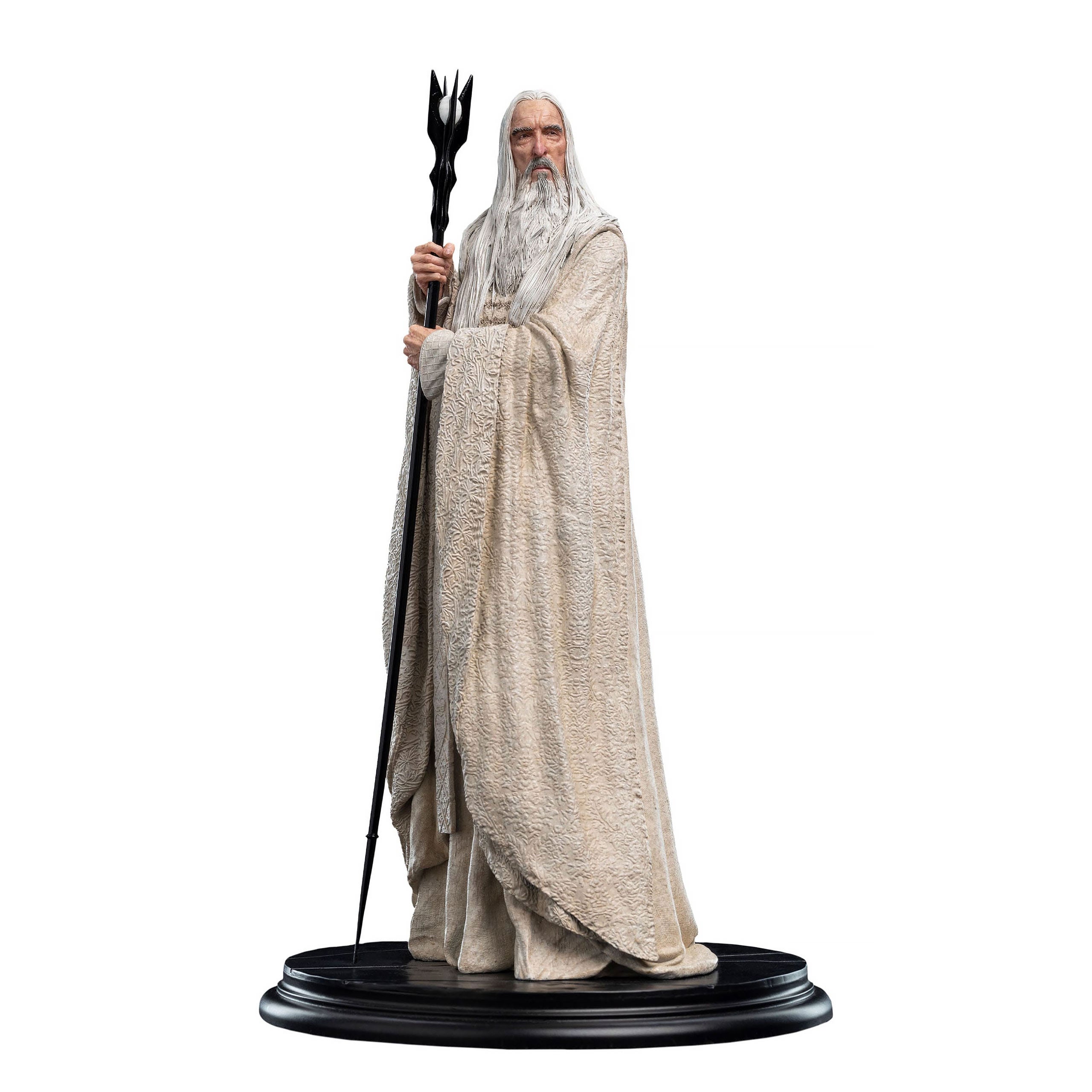Zdjęcie produktu Władca Pierścieni - Statua Sarumana z ogniem z Orthanc Classic Series