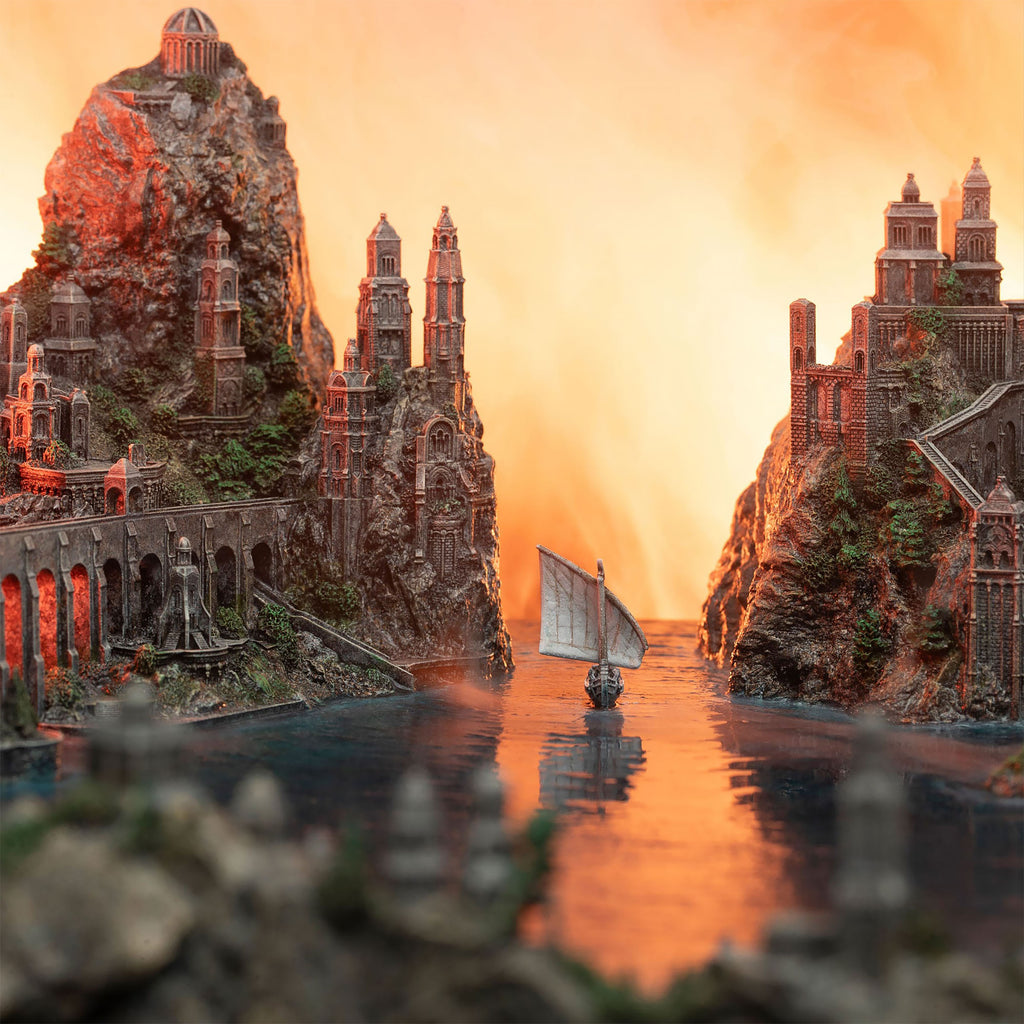Zdjęcie produktu Władca Pierścieni - Diorama Szare Przystanie