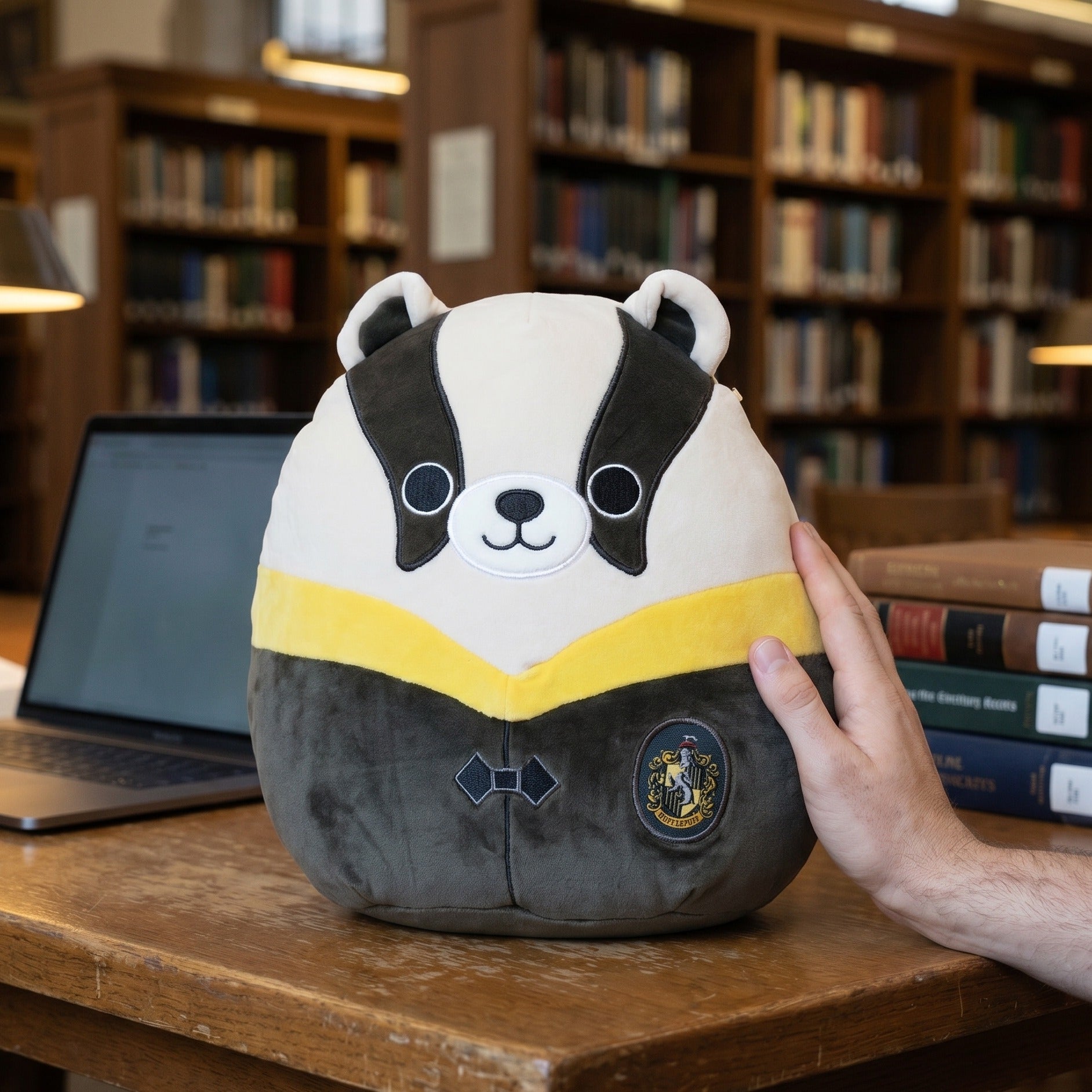 Zdjęcie produktu Harry Potter - Borsuk Hufflepuff w szacie Squishmallows Pluszowa Figurka