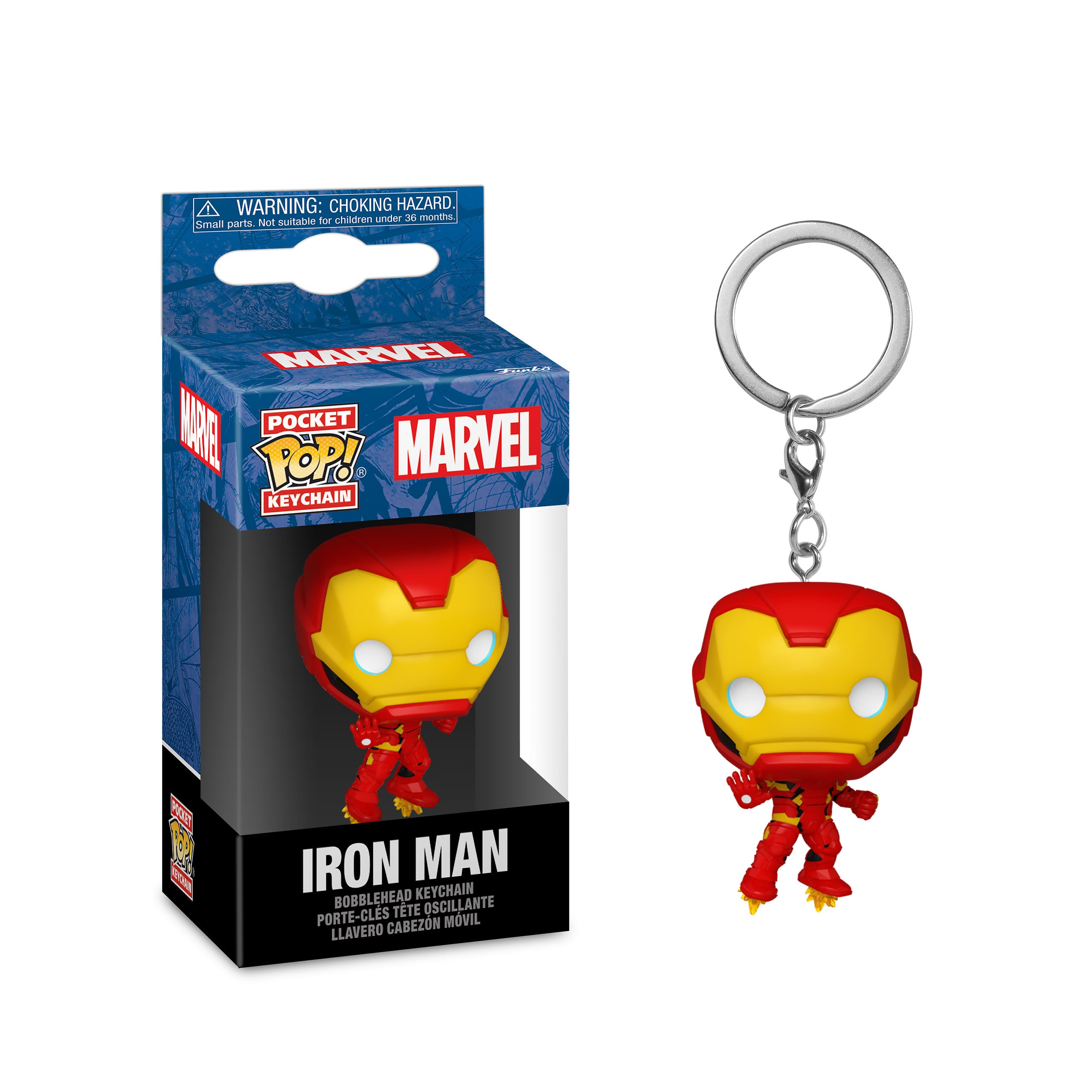 Zdjęcie produktu Iron Man - Marvel New Classics brelok Funko Pop