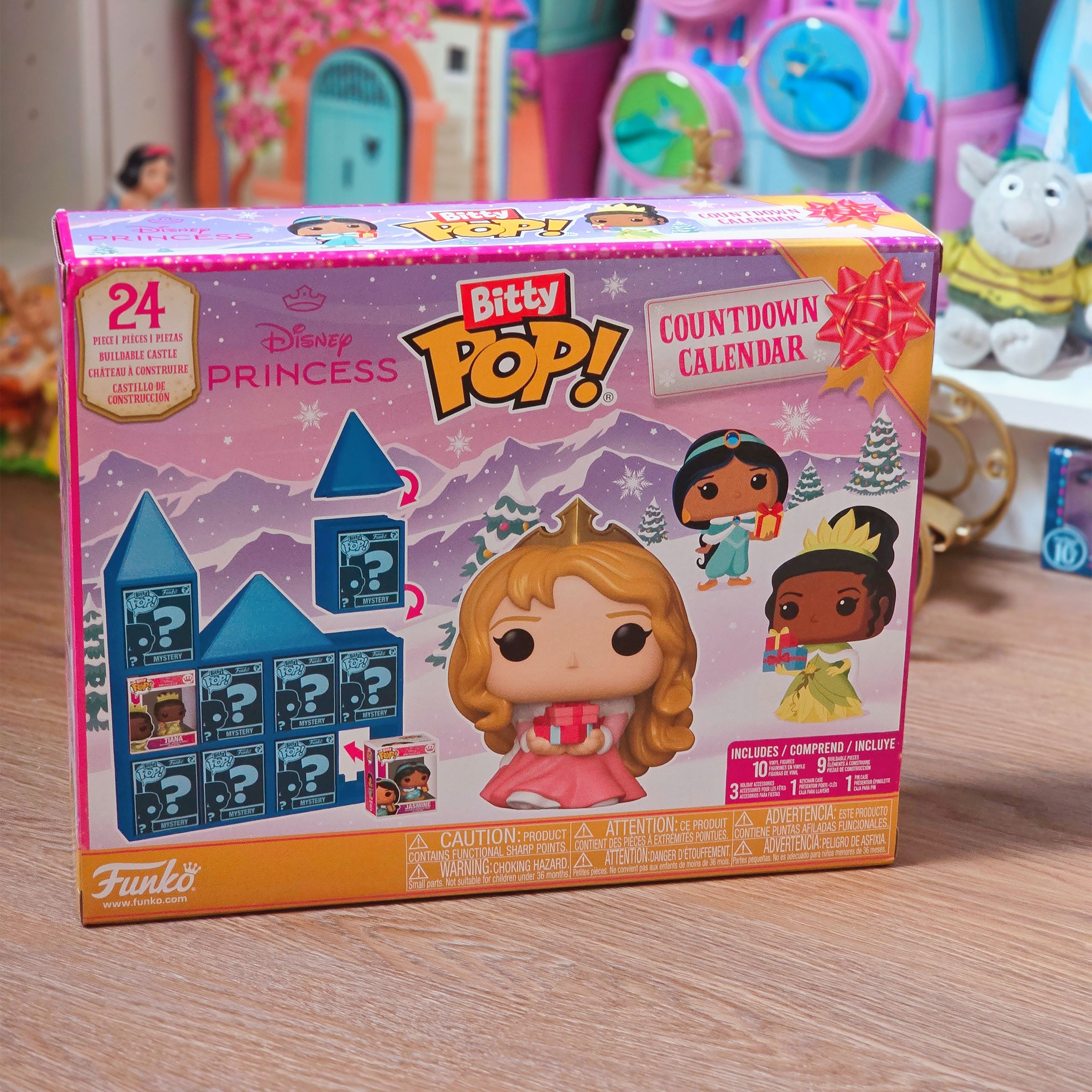 Zdjęcie produktu Disney Princess – Kalendarz Adwentowy Bitty Pop Funko