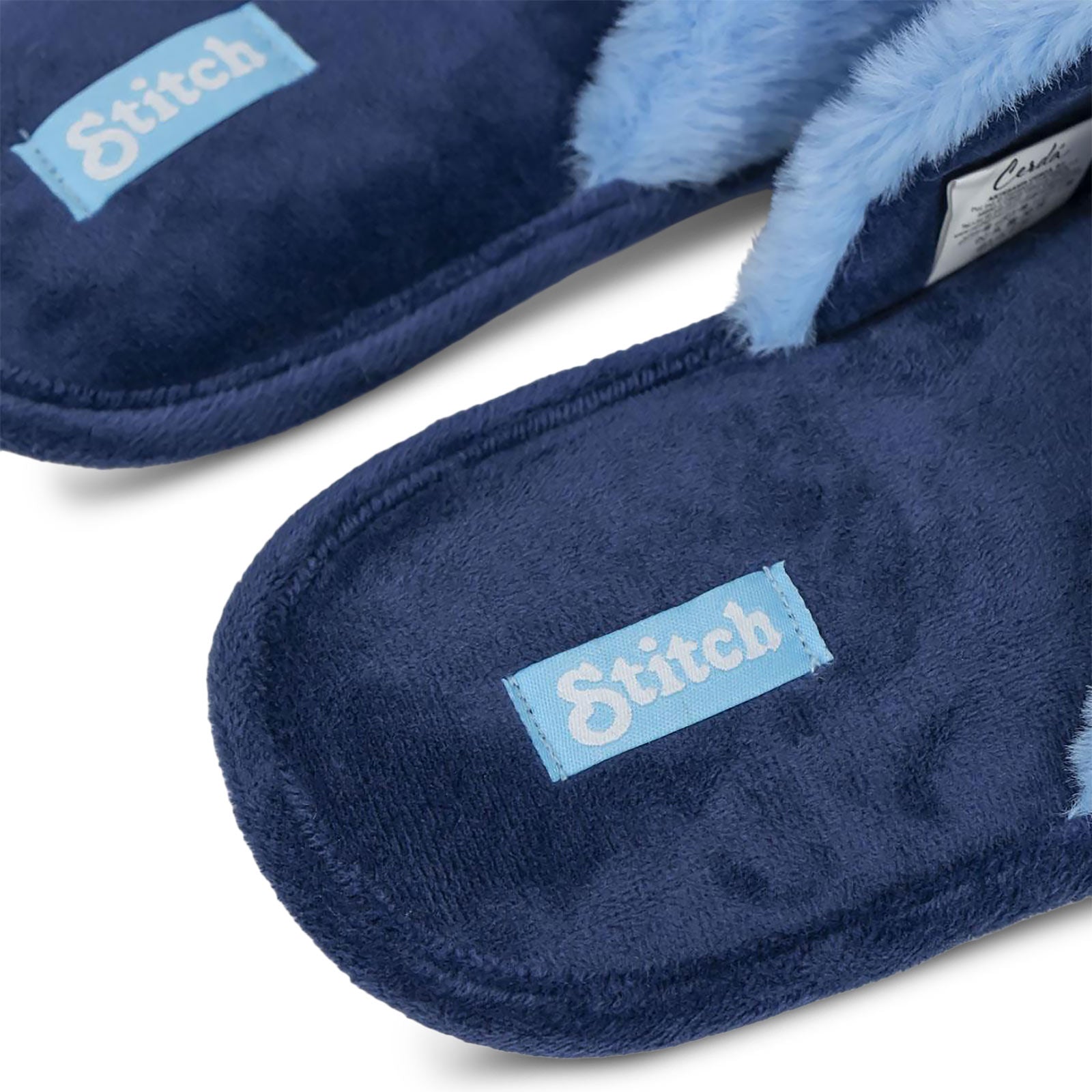 Product image Stitch Plush Slippers Blue - Lilo & Stitch