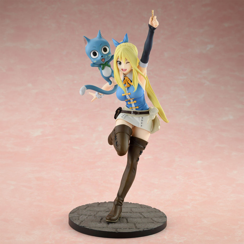 Zdjęcie produktu Fairy Tail - Lucy Heartfilia 1:8 Statua Wink Version