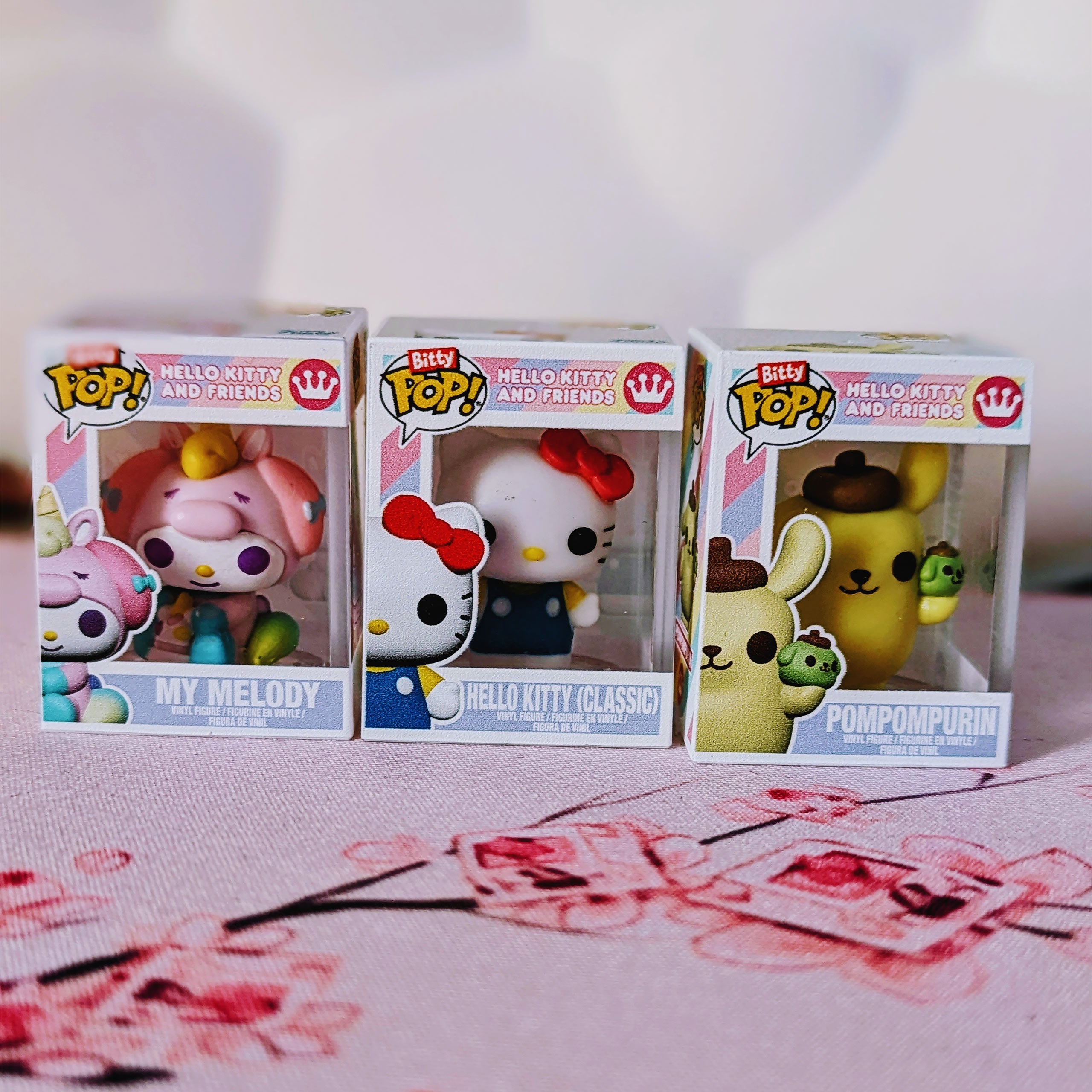 Zdjęcie produktu Sanrio - Hello Kitty i Przyjaciele Funko Bitty Pop zestaw 4 figurek