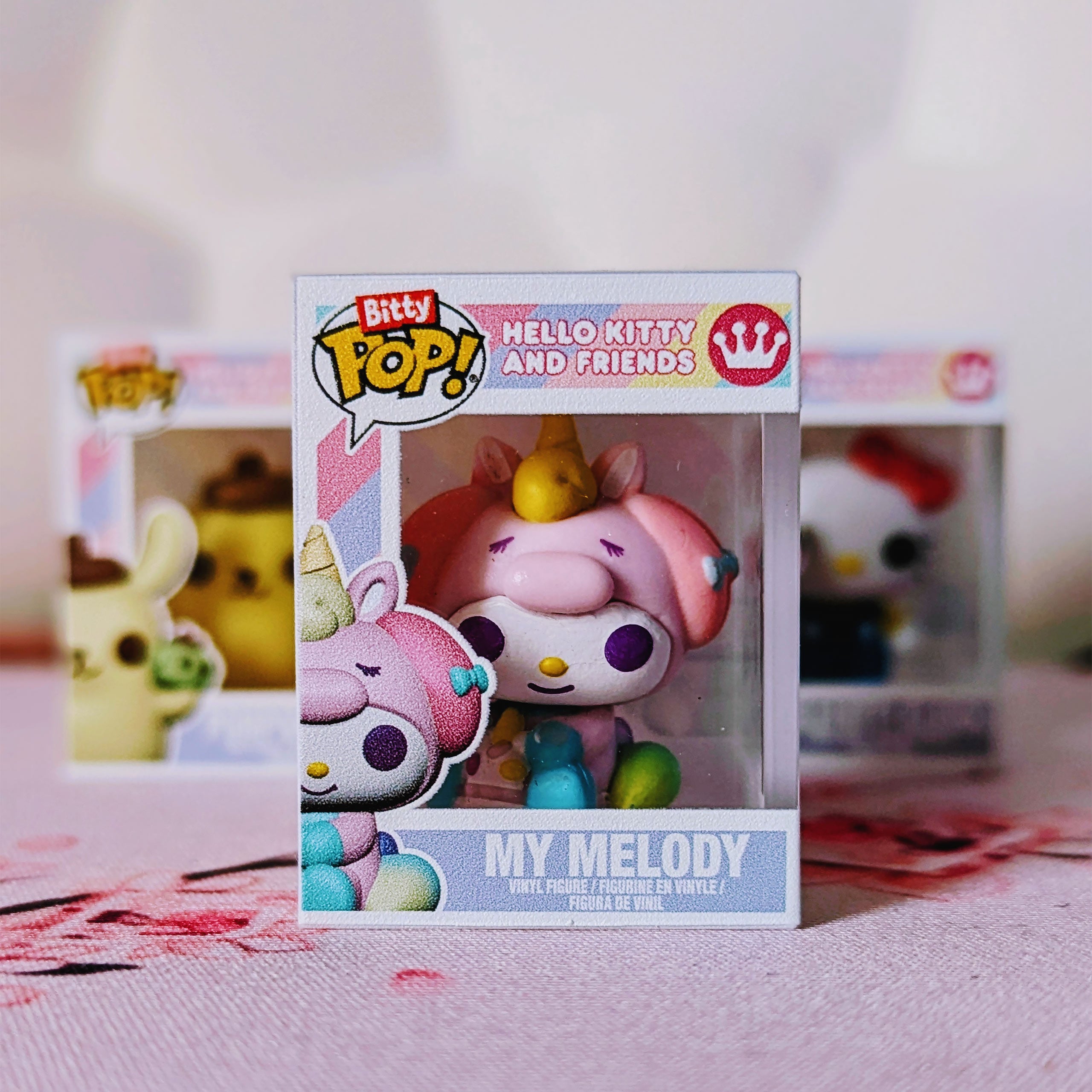Zdjęcie produktu Sanrio - Hello Kitty i Przyjaciele Funko Bitty Pop zestaw 4 figurek
