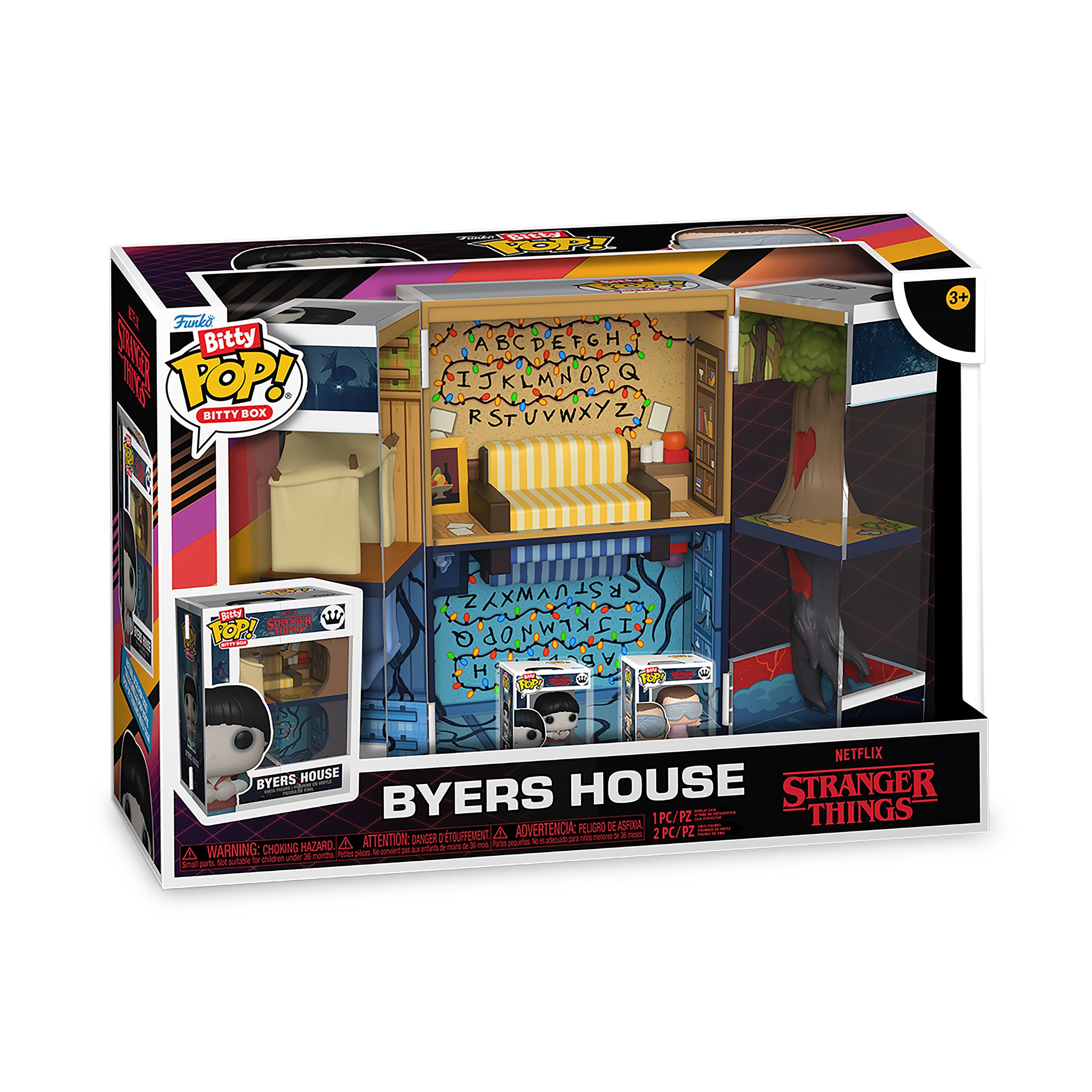Zdjęcie produktu Stranger Things - Dom Byersów Funko Bitty Pop Display z 2 figurkami