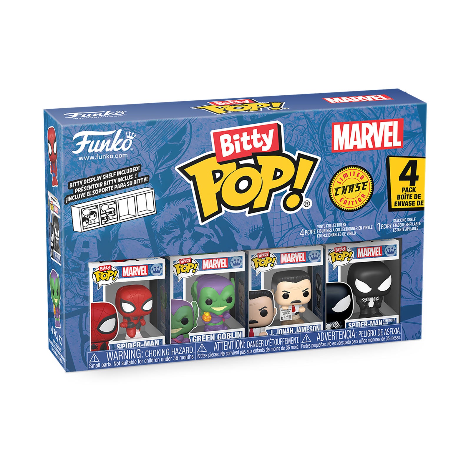 Zdjęcie produktu Spider-Man - Funko Bitty Pop zestaw 4 figurek