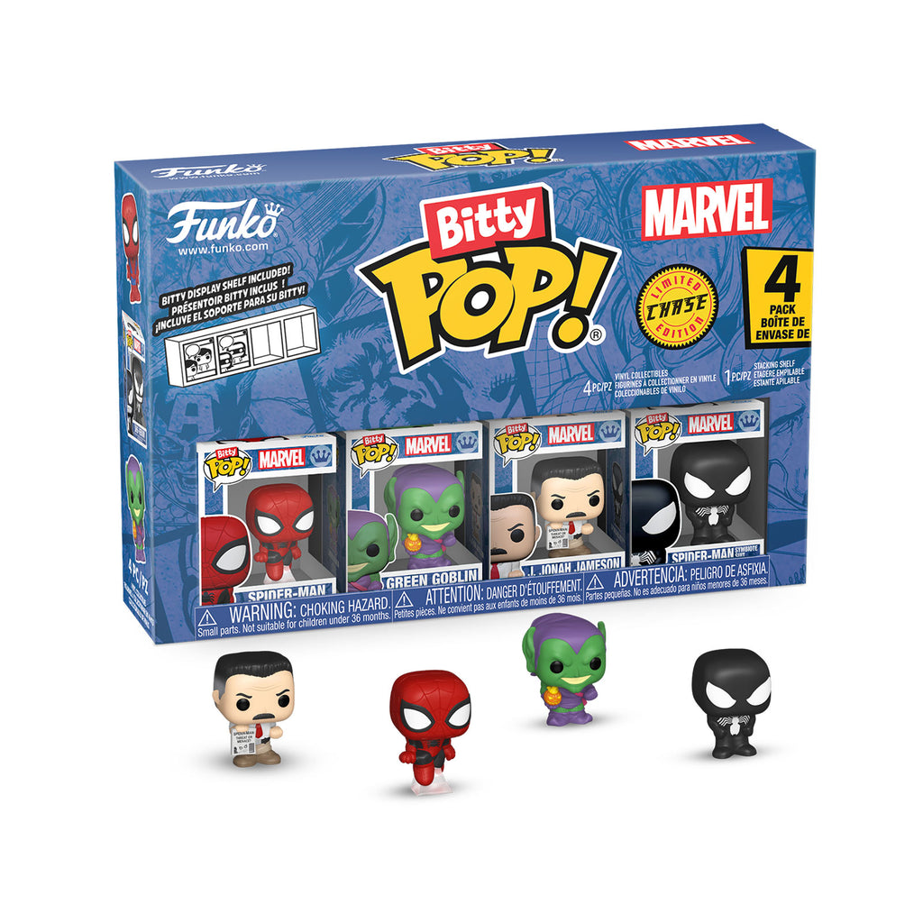 Zdjęcie produktu Spider-Man - Funko Bitty Pop zestaw 4 figurek