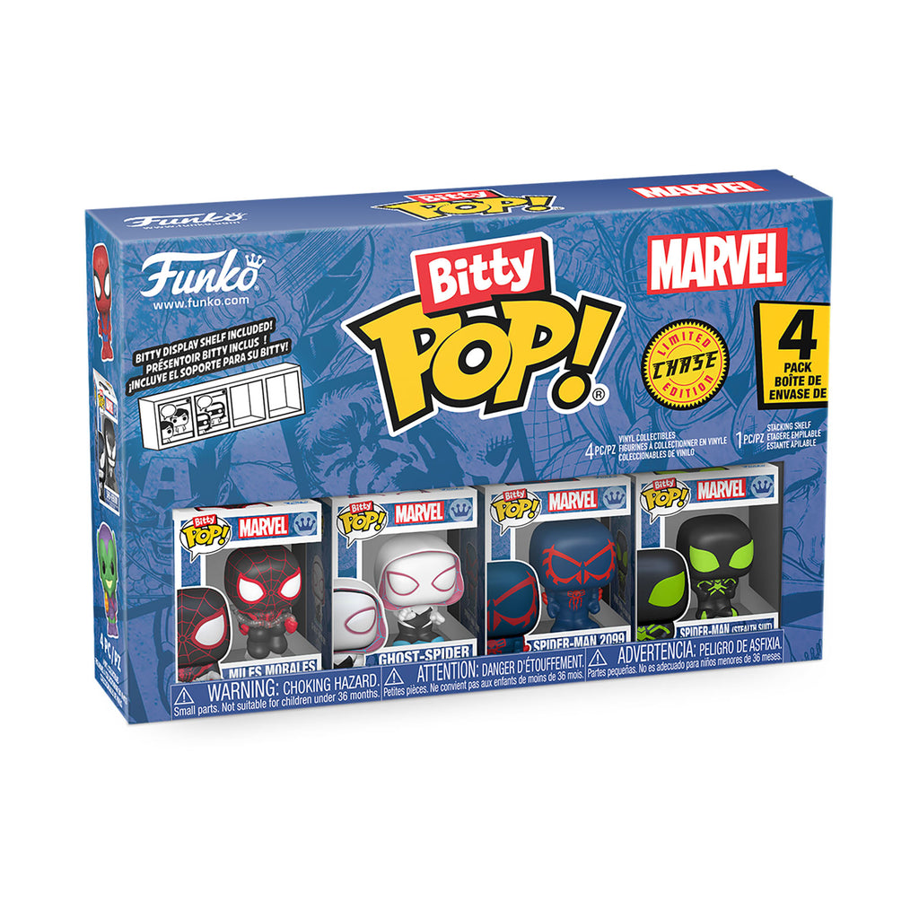 Product image Marvel - Spider-Man Funko Bitty Pop 4-Pack Figure Set Series 2