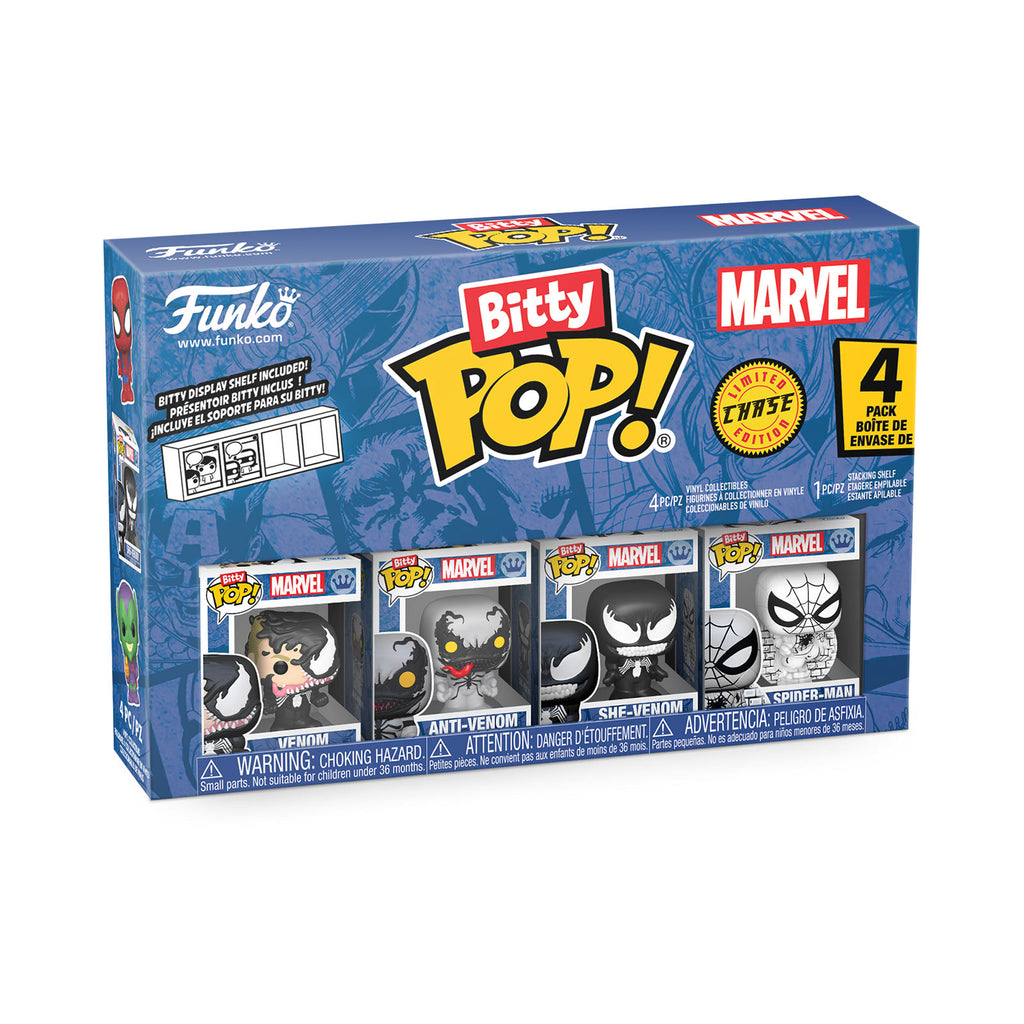 Zdjęcie produktu Spider-Man - Venom Funko Bitty Pop zestaw 4 figurek