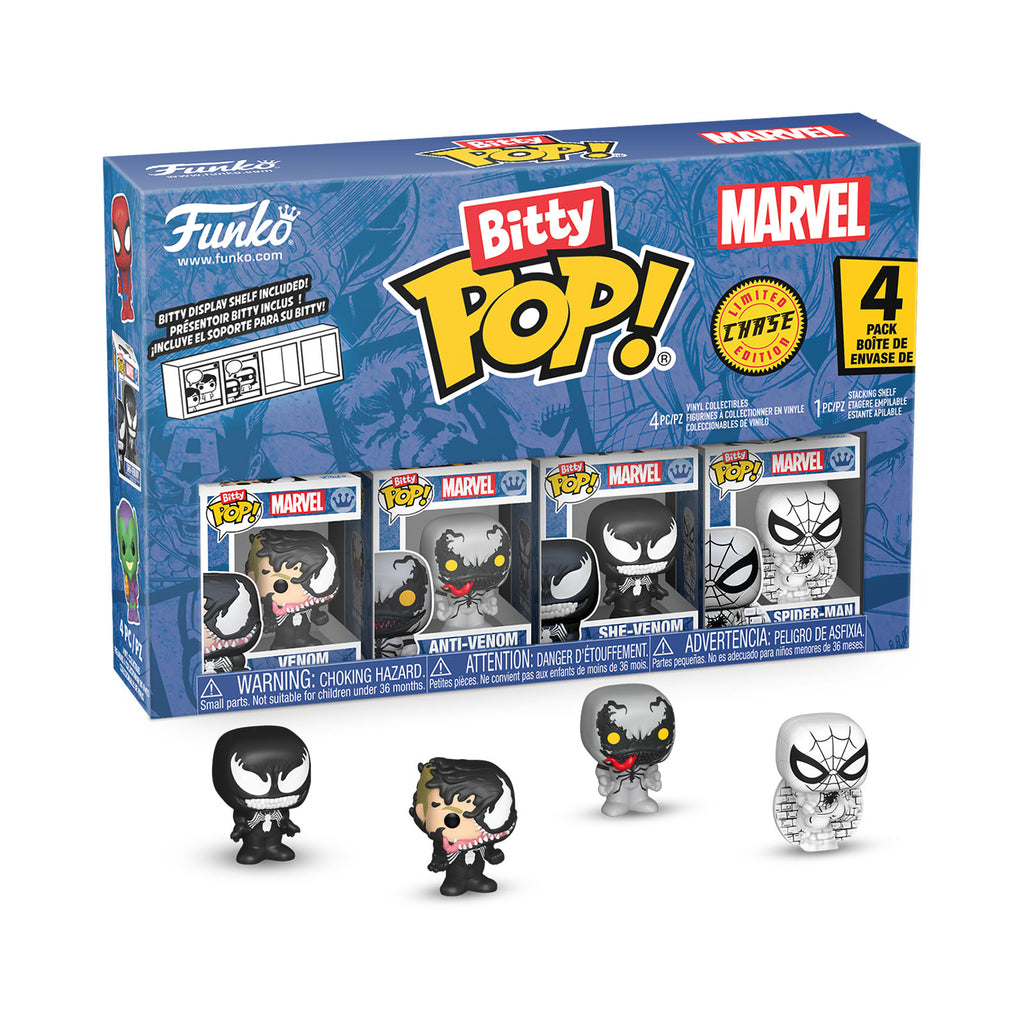 Zdjęcie produktu Spider-Man - Venom Funko Bitty Pop zestaw 4 figurek