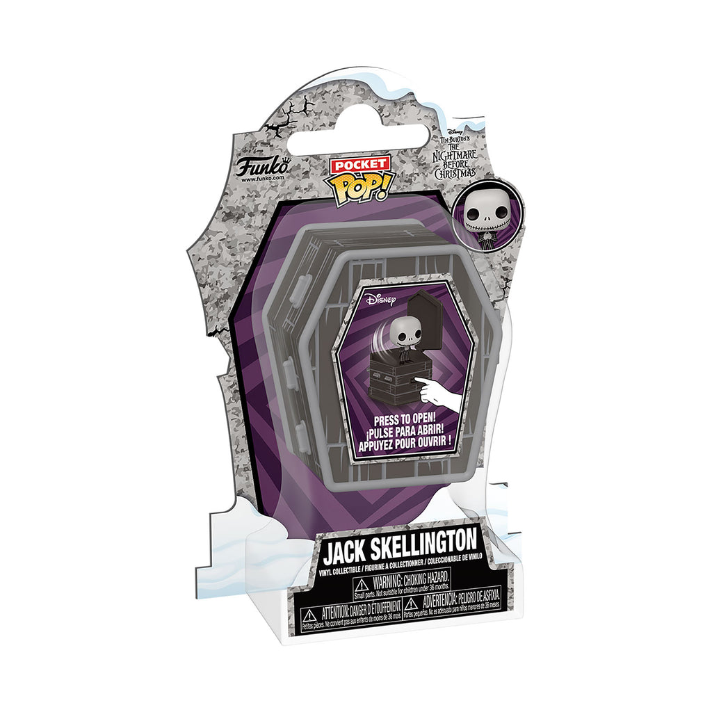 Product image Nightmare Before Christmas - Jack with Coffin Funko Pocket Pop Figure