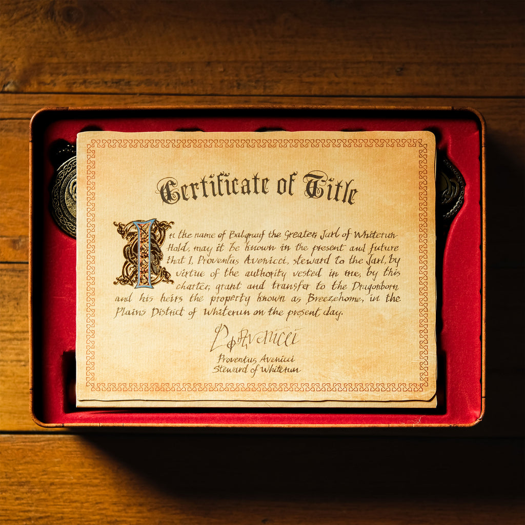 Zdjęcie produktu Skyrim - Skrzynia Honorowego Obywatela Artefakt Box