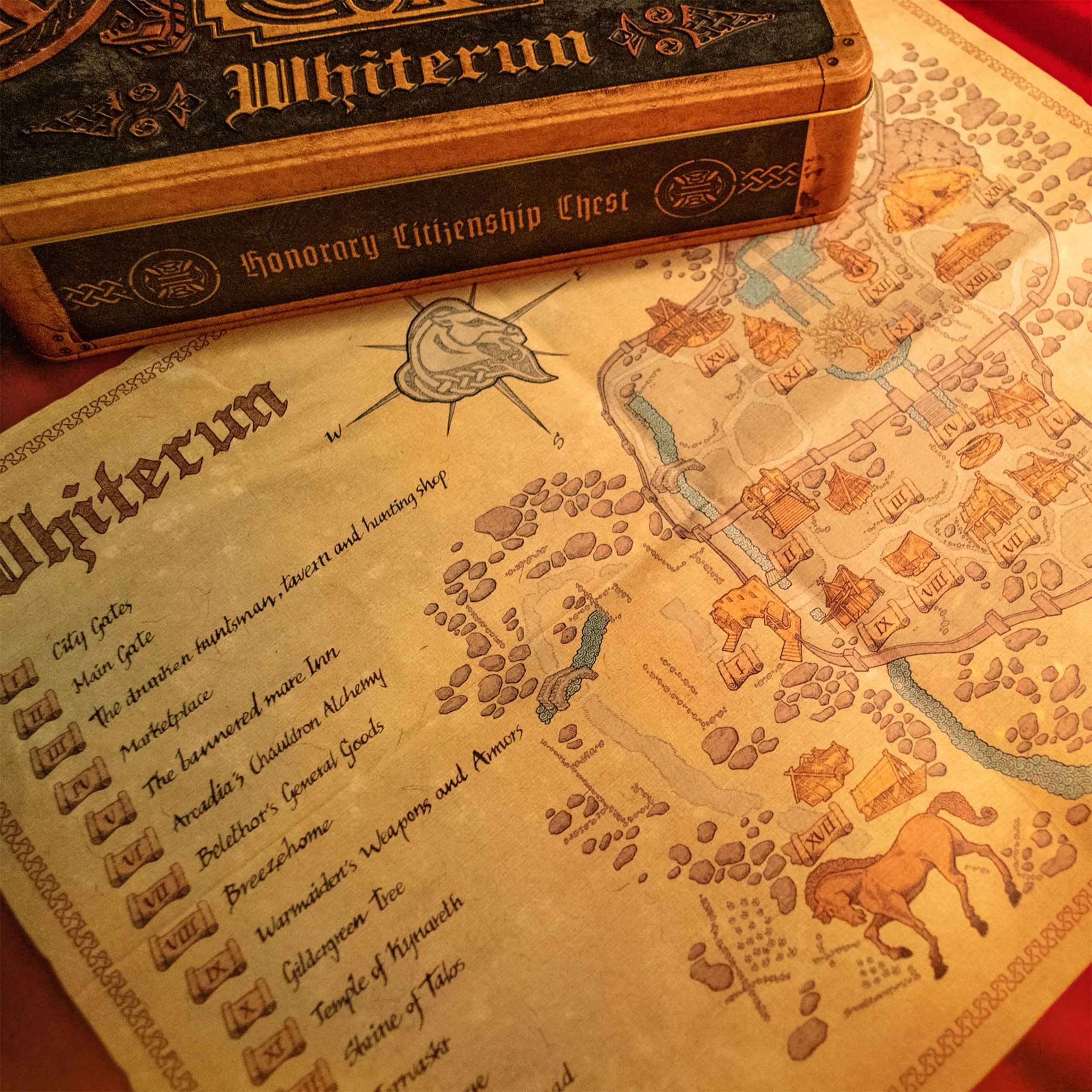 Zdjęcie produktu Skyrim - Skrzynia Honorowego Obywatela Artefakt Box
