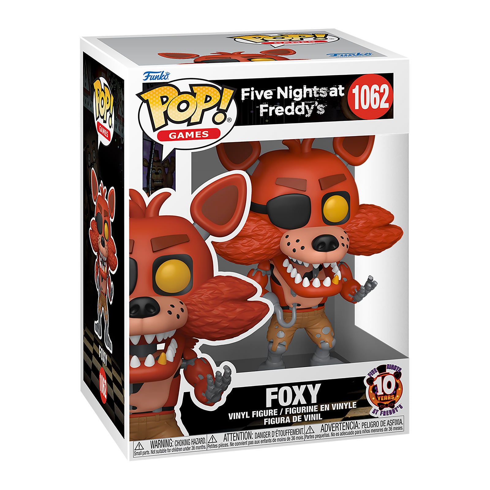Zdjęcie produktu Five Nights at Freddy's - Foxy Funko Pop Figurka 10-lecie