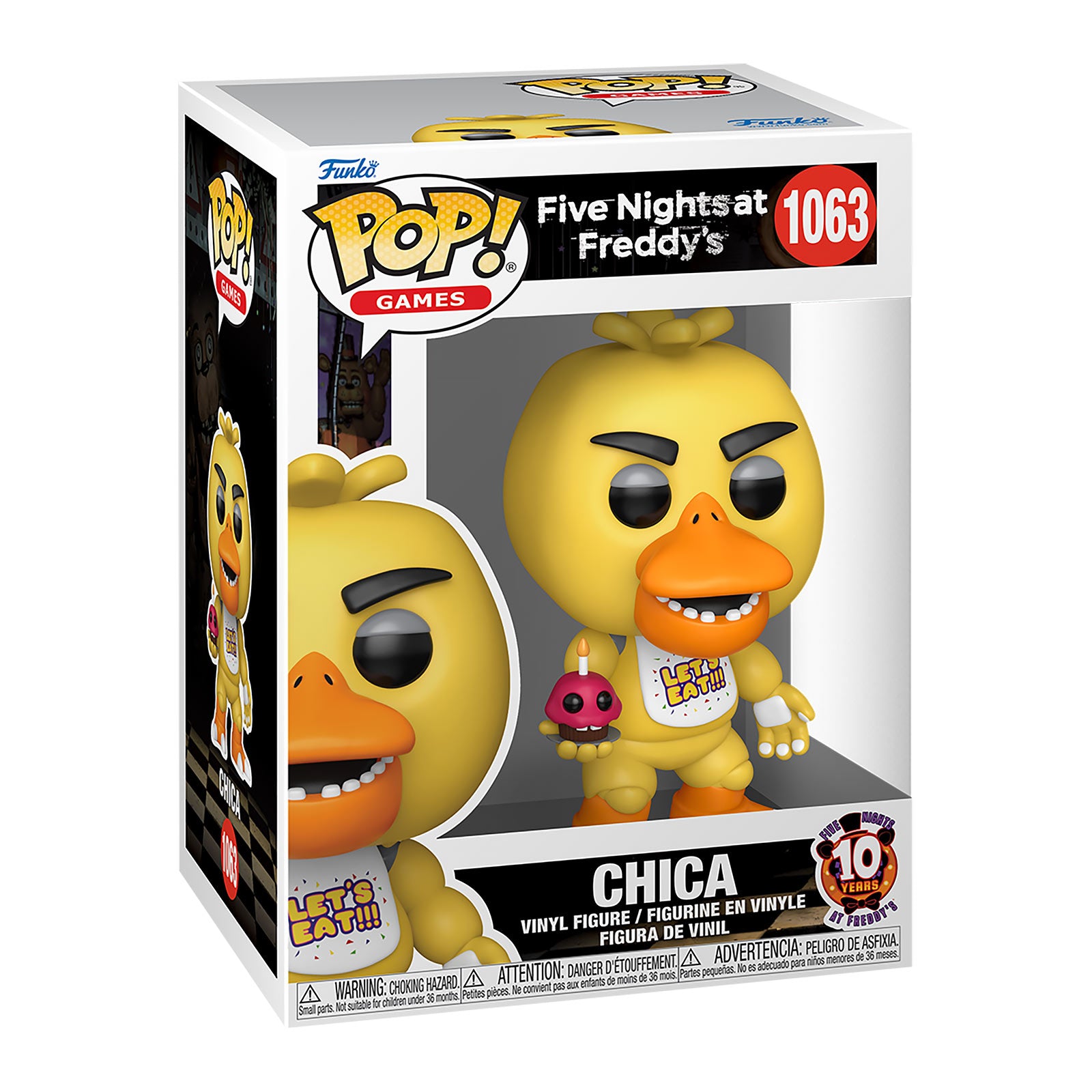 Zdjęcie produktu Five Nights at Freddy's - Chica Funko Pop Figurka 10-lecie