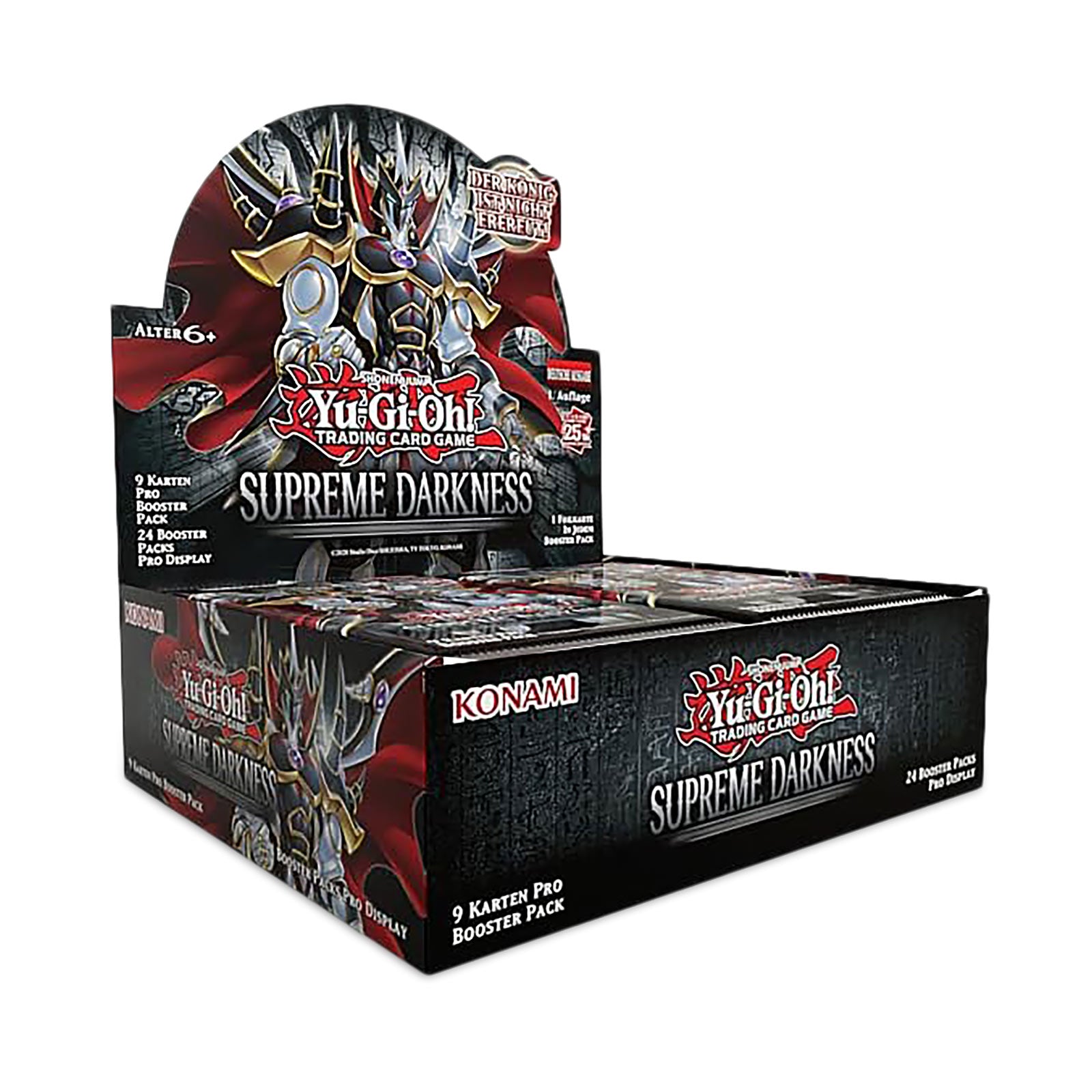 Zdjęcie produktu Yu-Gi-Oh! - Supreme Darkness Zestaw boosterów z kartami kolekcjonerskimi, wersja niemiecka