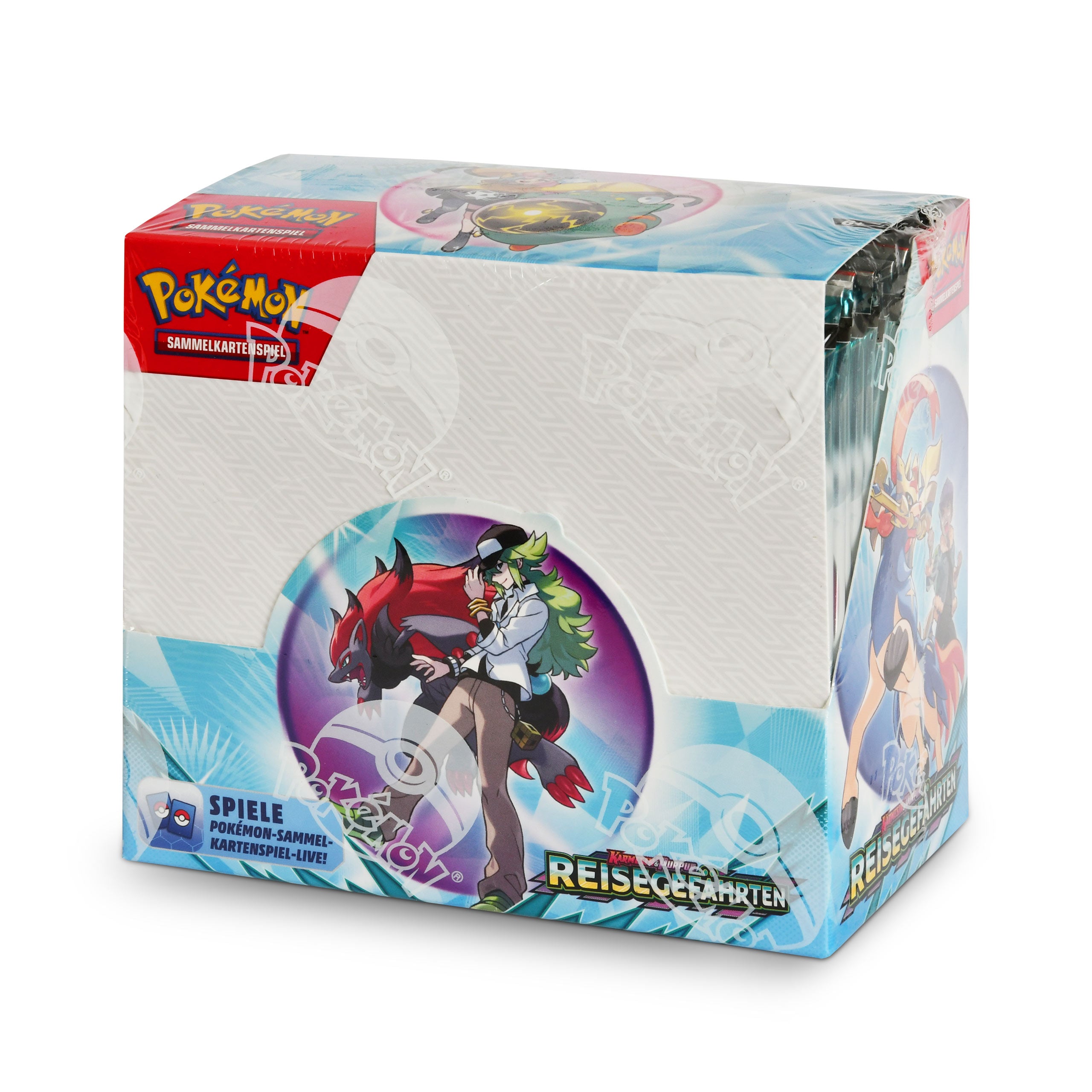 Zdjęcie produktu Pokemon - Karmazyn & Purpura Towarzysze Podróży Zestaw Blister Kart Kolekcjonerskich